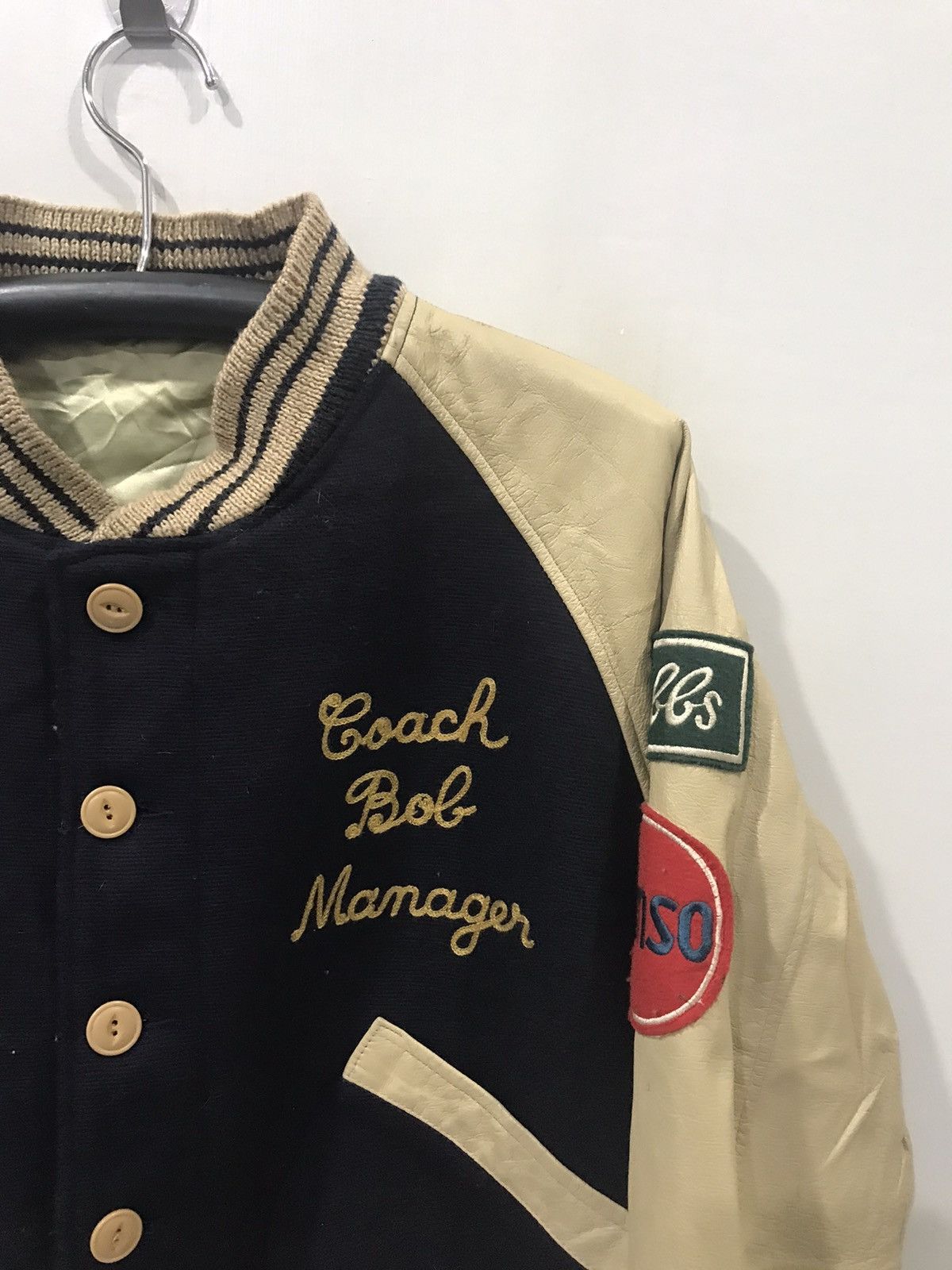 Japanese Brand K.MAYER Short Varsity Jacket Size US L / EU 52-54 / 3 - 4 Thumbnail