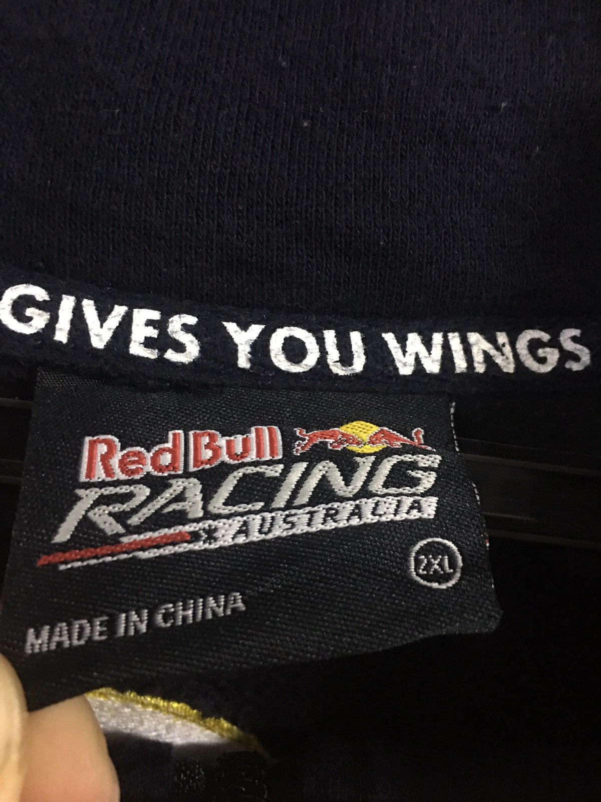 SWEATER ZIP REDBULL RACING AUSTRALIA