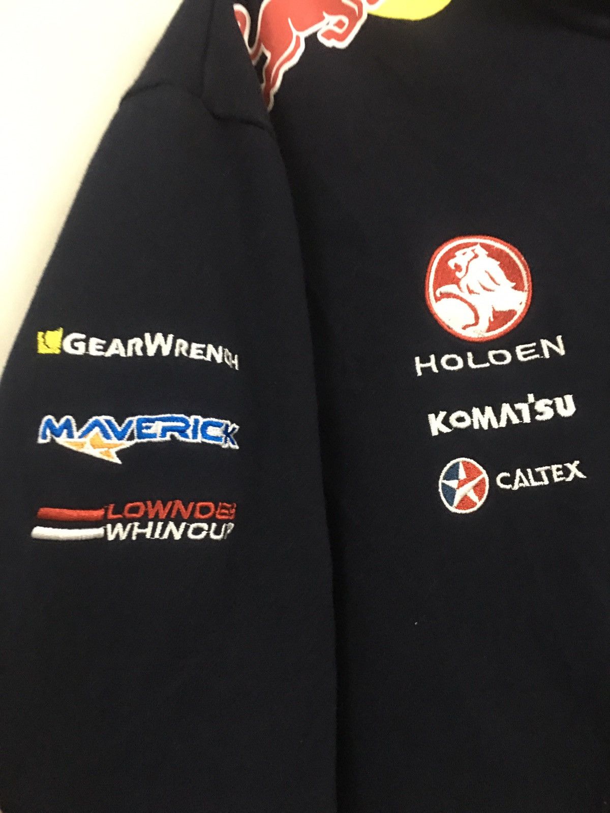 SWEATER ZIP REDBULL RACING AUSTRALIA