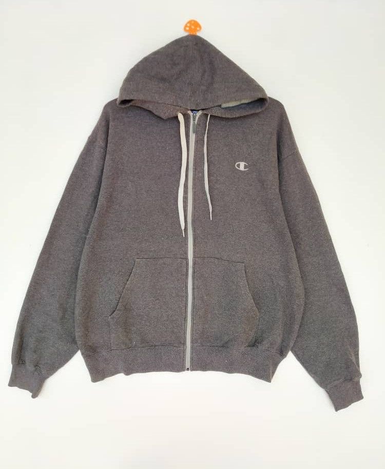 Champion × Vintage Vintage Sweater Champion With Hoodie Size US L / EU 52-54 / 3 - 1 Thumbnail