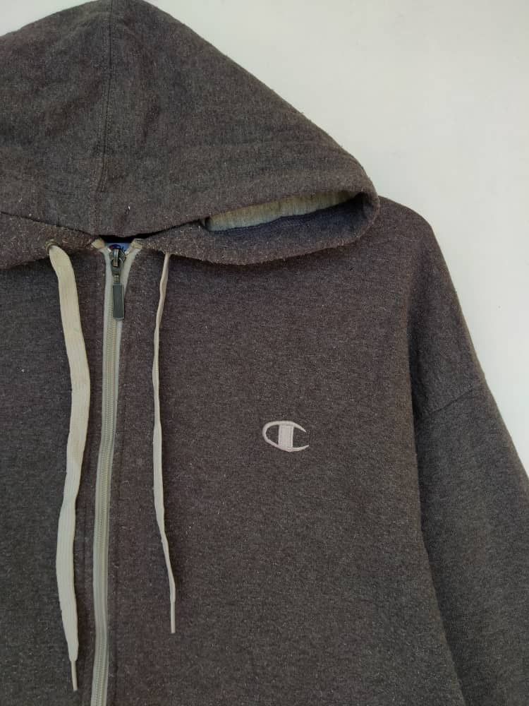 Champion × Vintage Vintage Sweater Champion With Hoodie Size US L / EU 52-54 / 3 - 2 Thumbnail