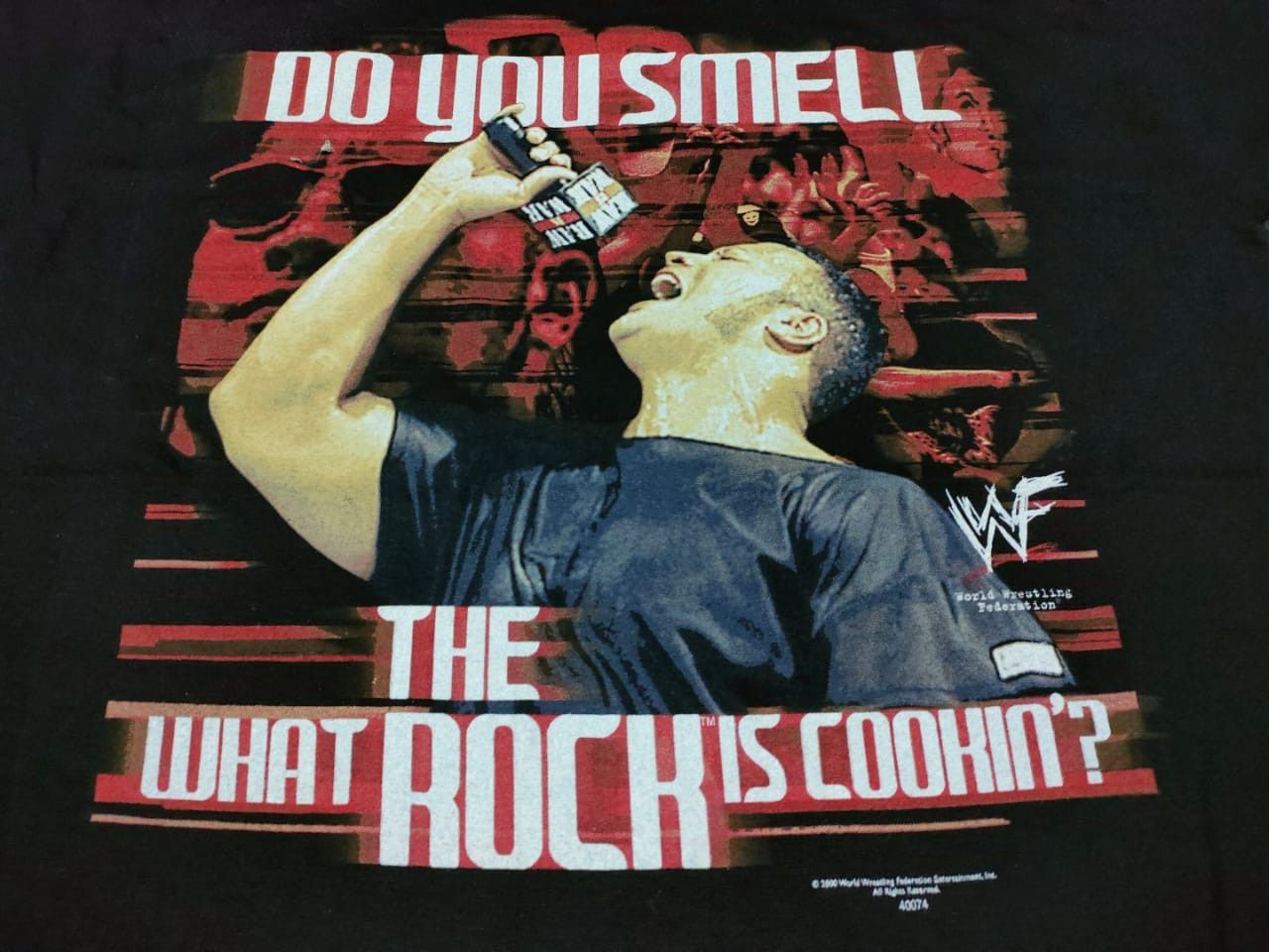 Vintage × WWE Vintage Wrestling The Rock WWE WWF WCW Tees Size US M / EU 48-50 / 2 - 5 Thumbnail