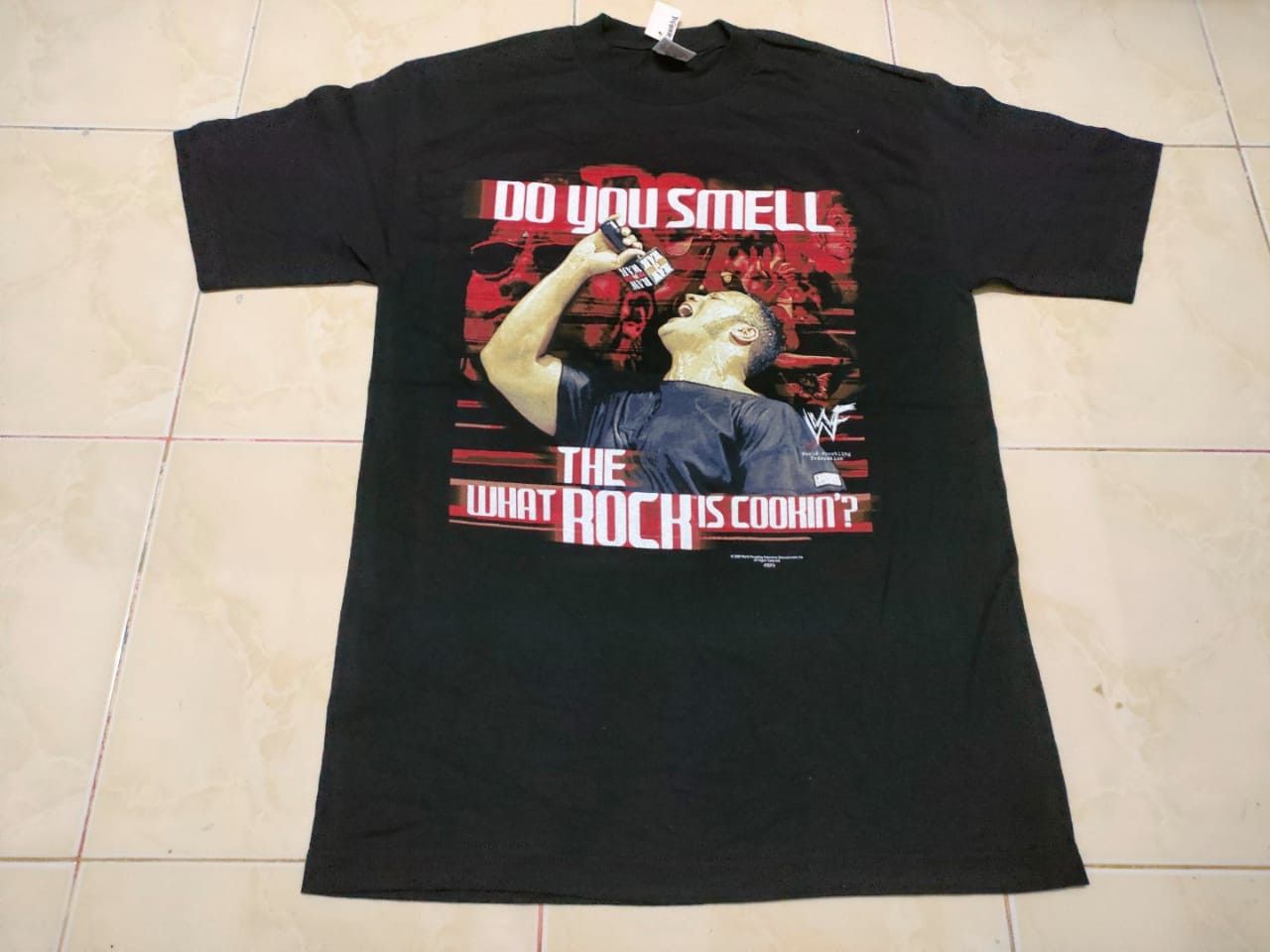 Vintage × WWE Vintage Wrestling The Rock WWE WWF WCW Tees Size US M / EU 48-50 / 2 - 1 Thumbnail