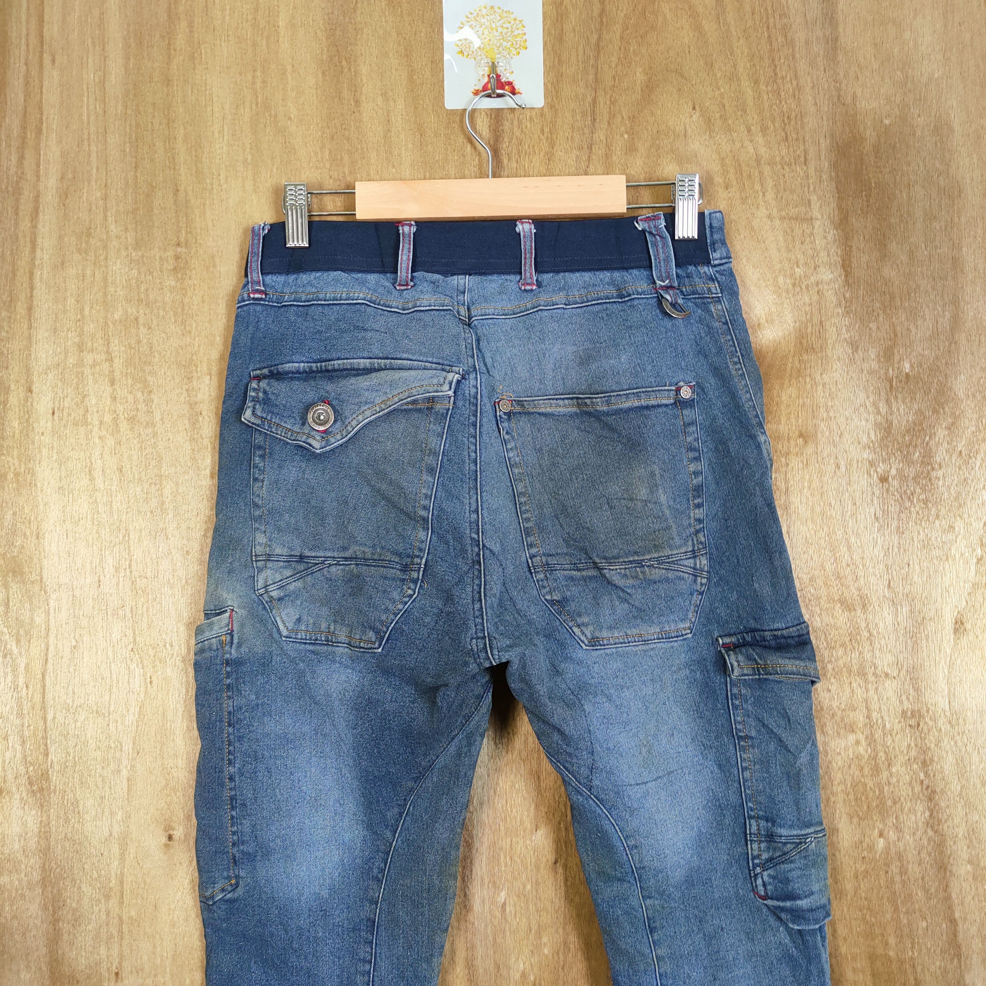 Japanese Brand × Rusty JAPANESE BRAND RUSTY FADED CARGO PANTS Size US 28 / EU 44 - 6 Thumbnail