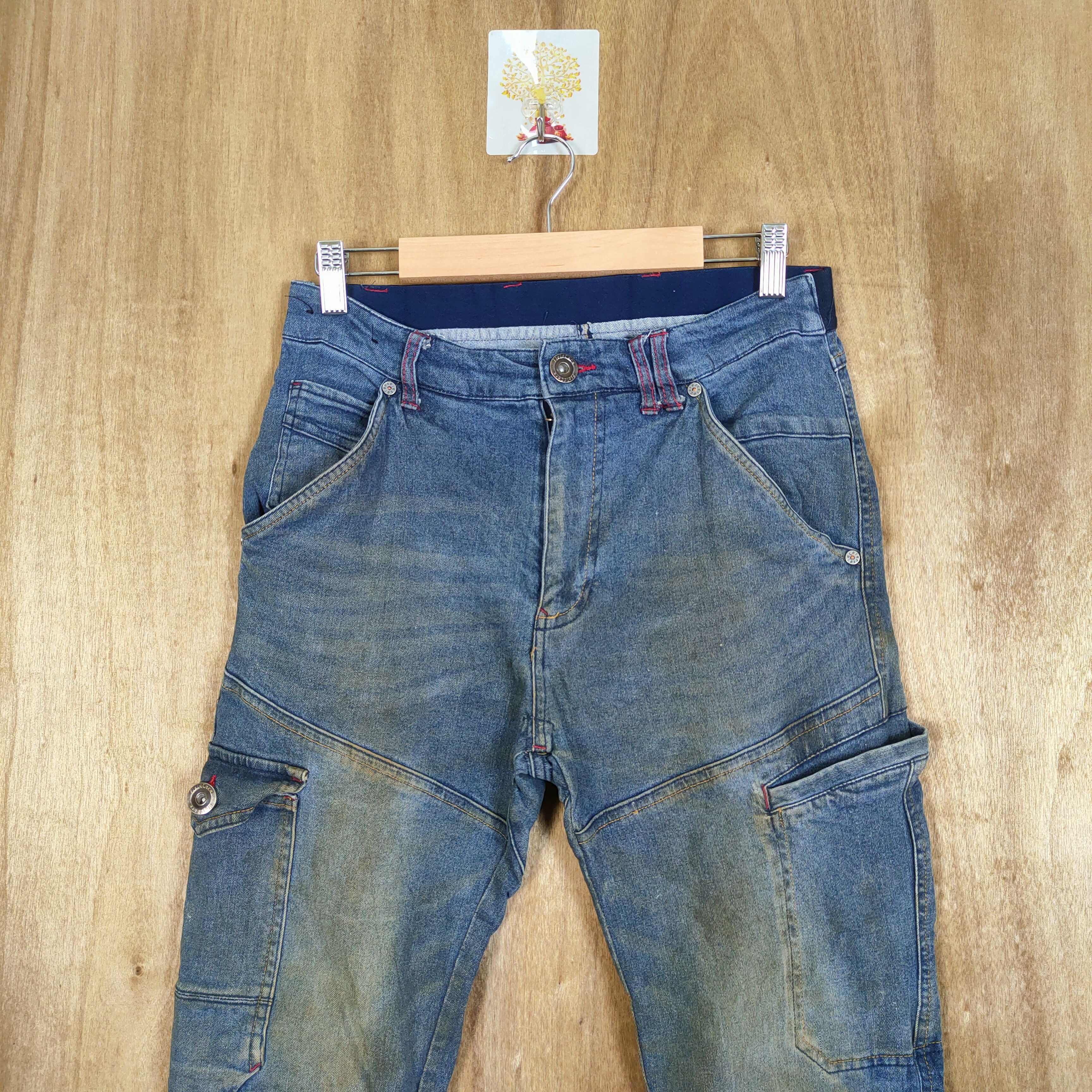 Japanese Brand × Rusty JAPANESE BRAND RUSTY FADED CARGO PANTS Size US 28 / EU 44 - 2 Thumbnail