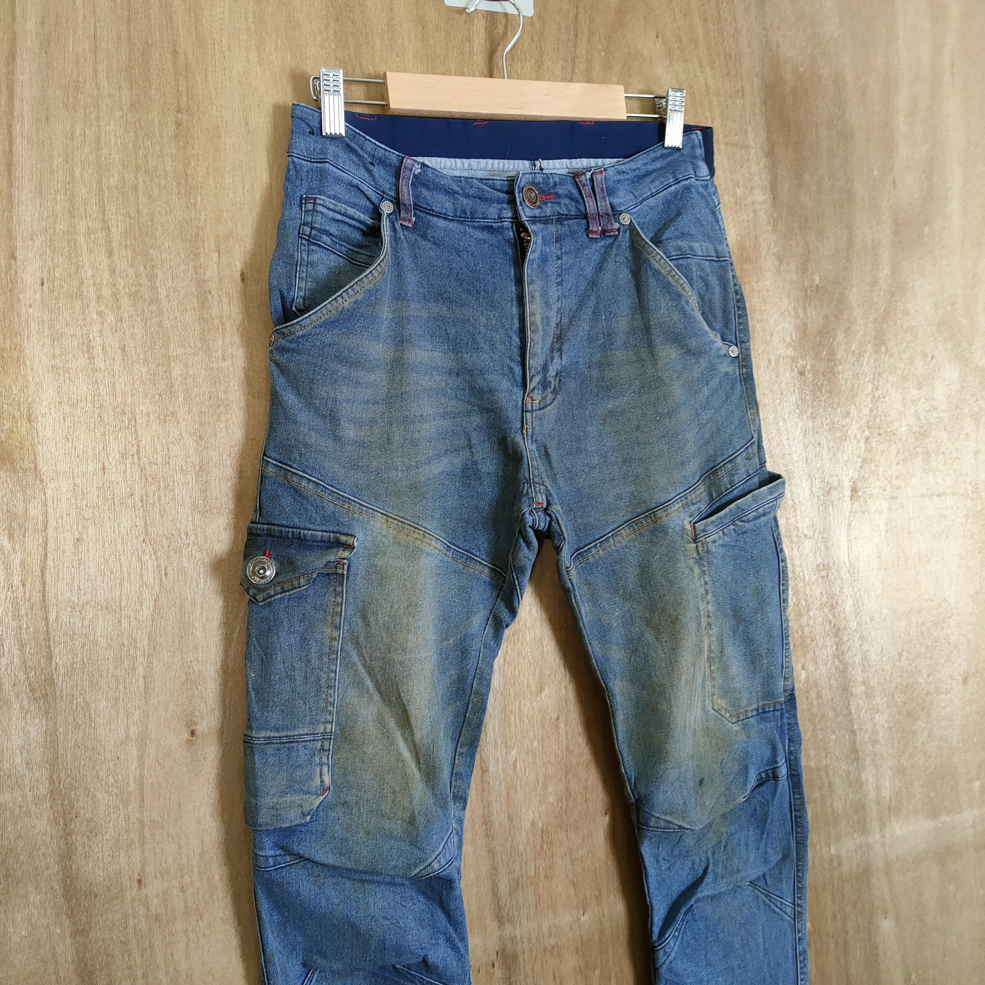 Japanese Brand × Rusty JAPANESE BRAND RUSTY FADED CARGO PANTS Size US 28 / EU 44 - 4 Thumbnail