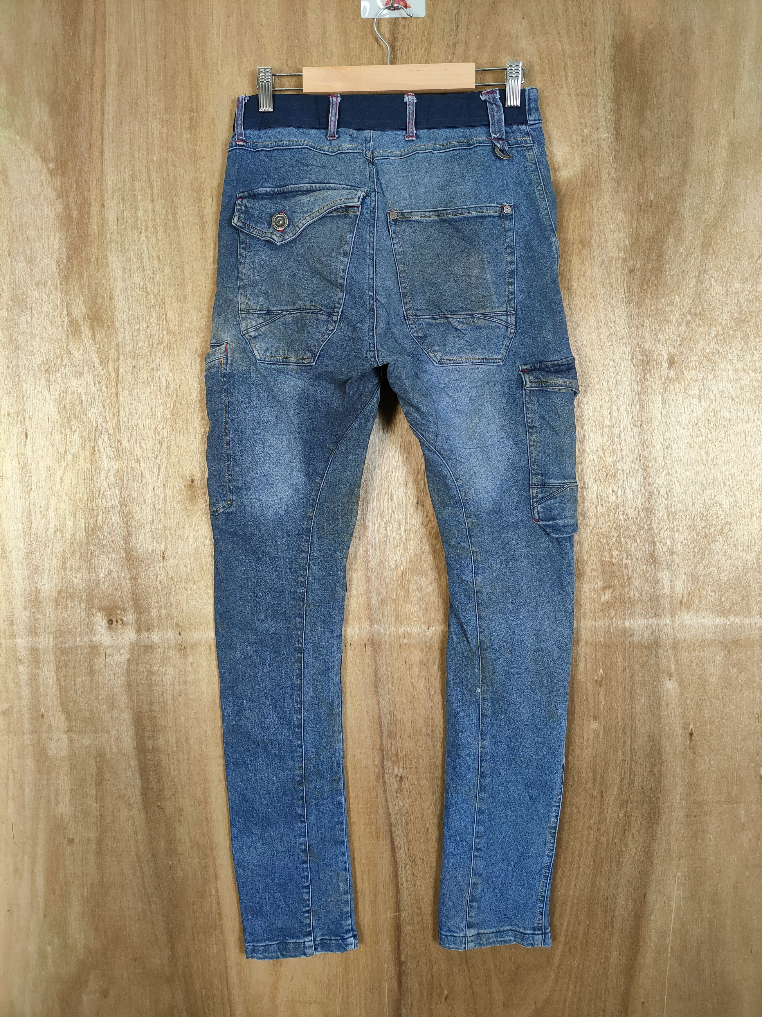 Japanese Brand × Rusty JAPANESE BRAND RUSTY FADED CARGO PANTS Size US 28 / EU 44 - 5 Thumbnail