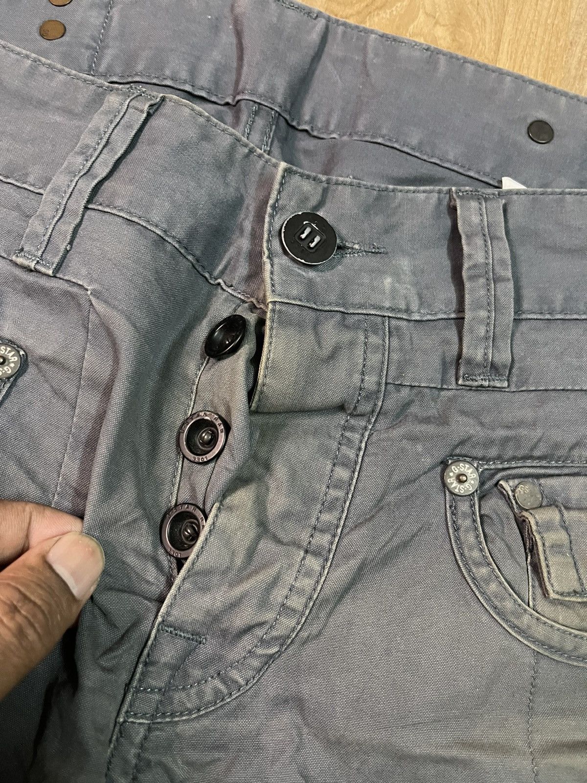 G-Star × Japanese Brand G Star Raw cargo pants Size US 33 - 4 Thumbnail