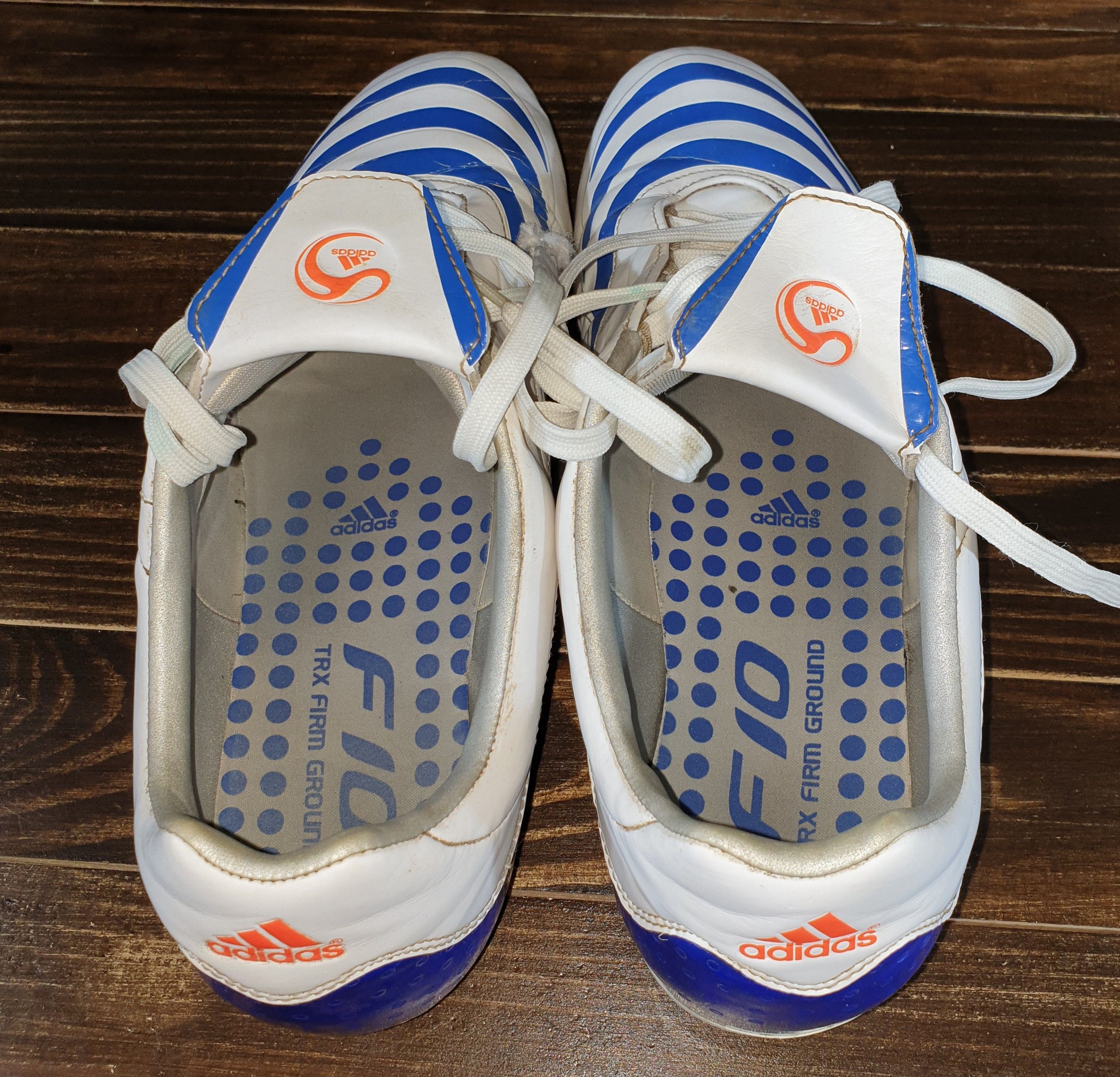 Adidas × Vintage Vintage Adidas F10 TRX Firm Ground 2008 Mens Football Boots Size US 9.5 / EU 42-43 - 10 Thumbnail