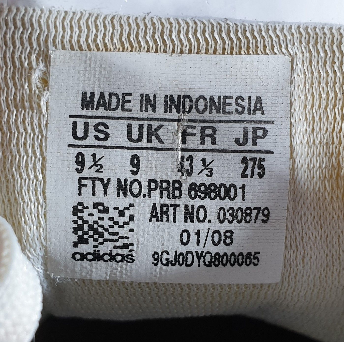 Adidas × Vintage Vintage Adidas F10 TRX Firm Ground 2008 Mens Football Boots Size US 9.5 / EU 42-43 - 11 Thumbnail