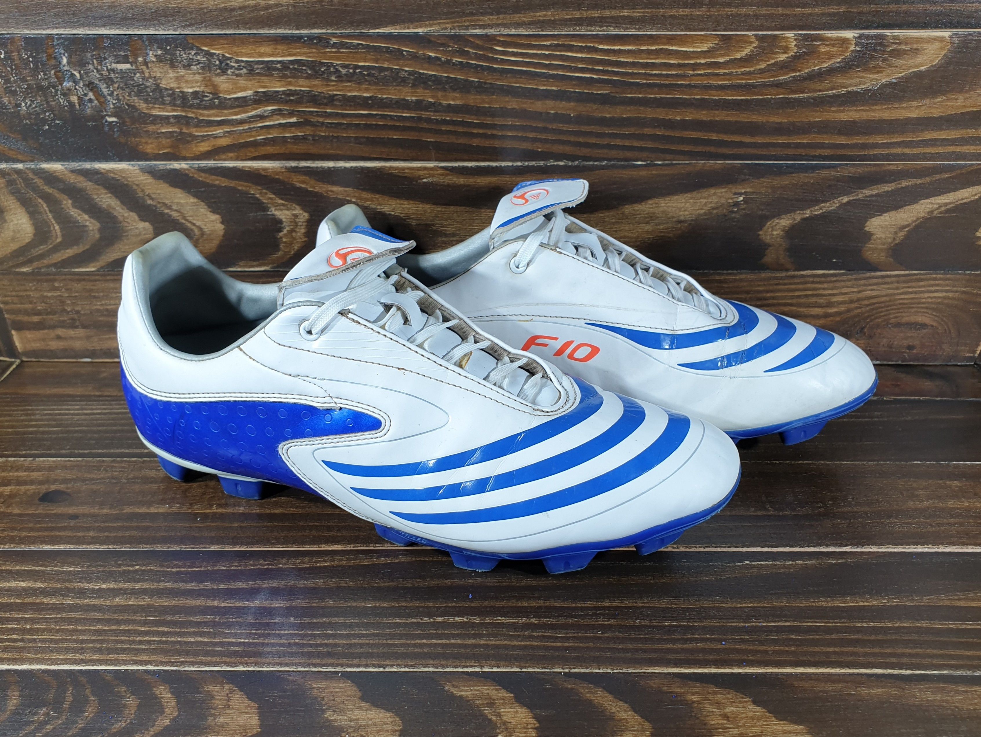 Adidas × Vintage Vintage Adidas F10 TRX Firm Ground 2008 Mens Football Boots Size US 9.5 / EU 42-43 - 25 Thumbnail