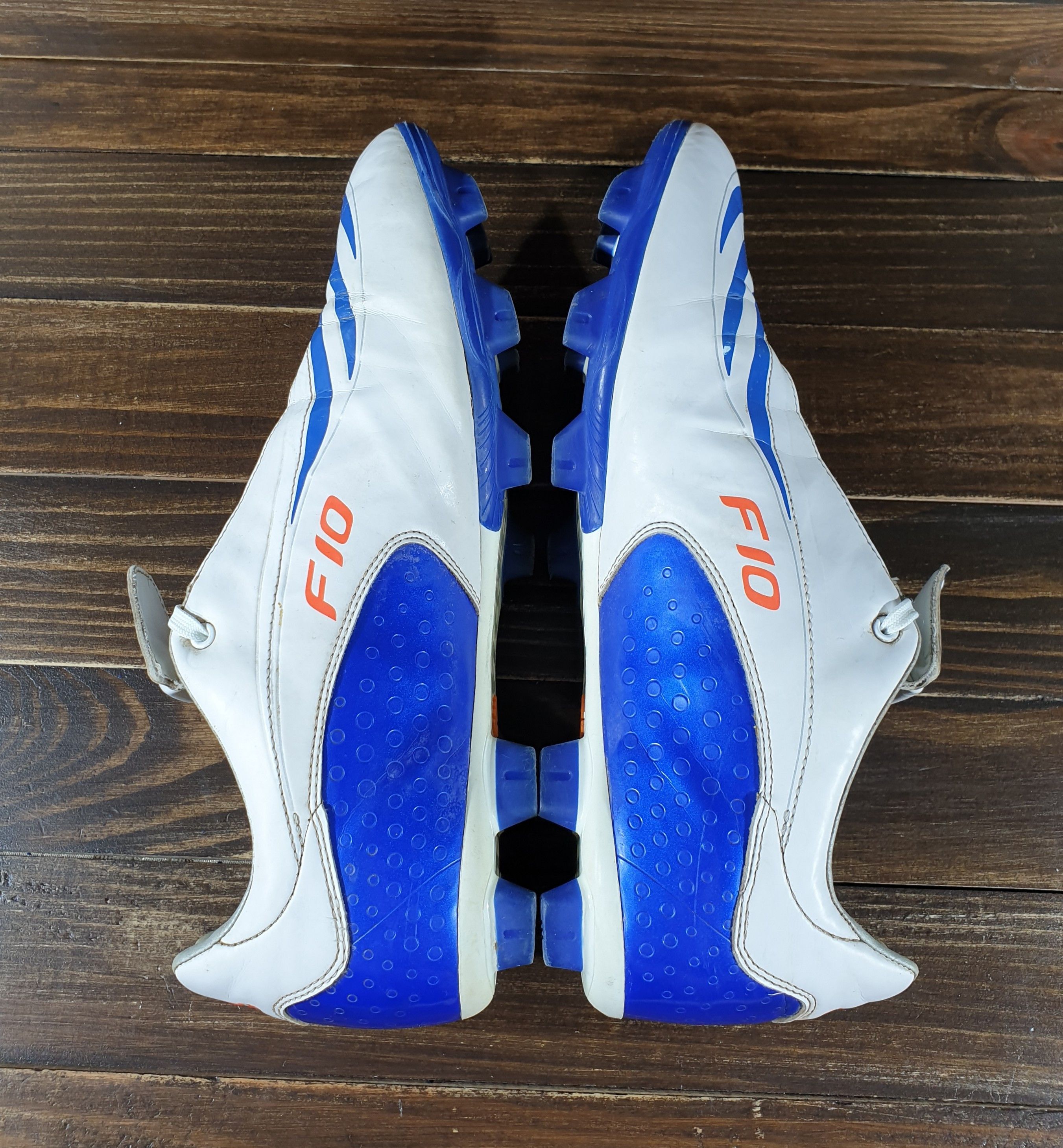 Adidas × Vintage Vintage Adidas F10 TRX Firm Ground 2008 Mens Football Boots Size US 9.5 / EU 42-43 - 19 Thumbnail