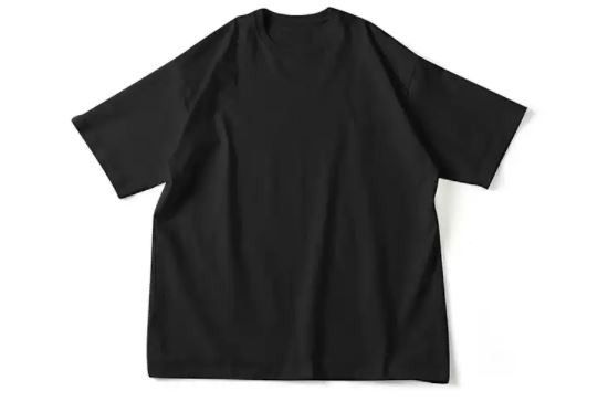 Japanese Brand Pofree 360g Double Yarn Oversized Black Tee Size US XL / EU 56 / 4 - 2 Thumbnail