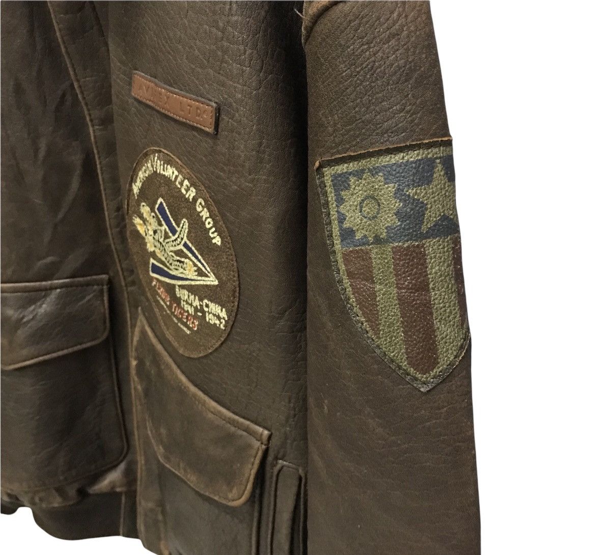 Avirex Type A-2 Avirex Flying Tigers Leather Jackets Size US M / EU 48-50 / 2 - 17 Thumbnail