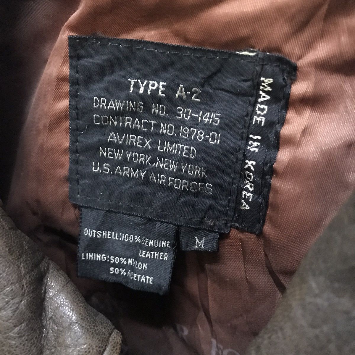 Avirex Type A-2 Avirex Flying Tigers Leather Jackets Size US M / EU 48-50 / 2 - 14 Thumbnail