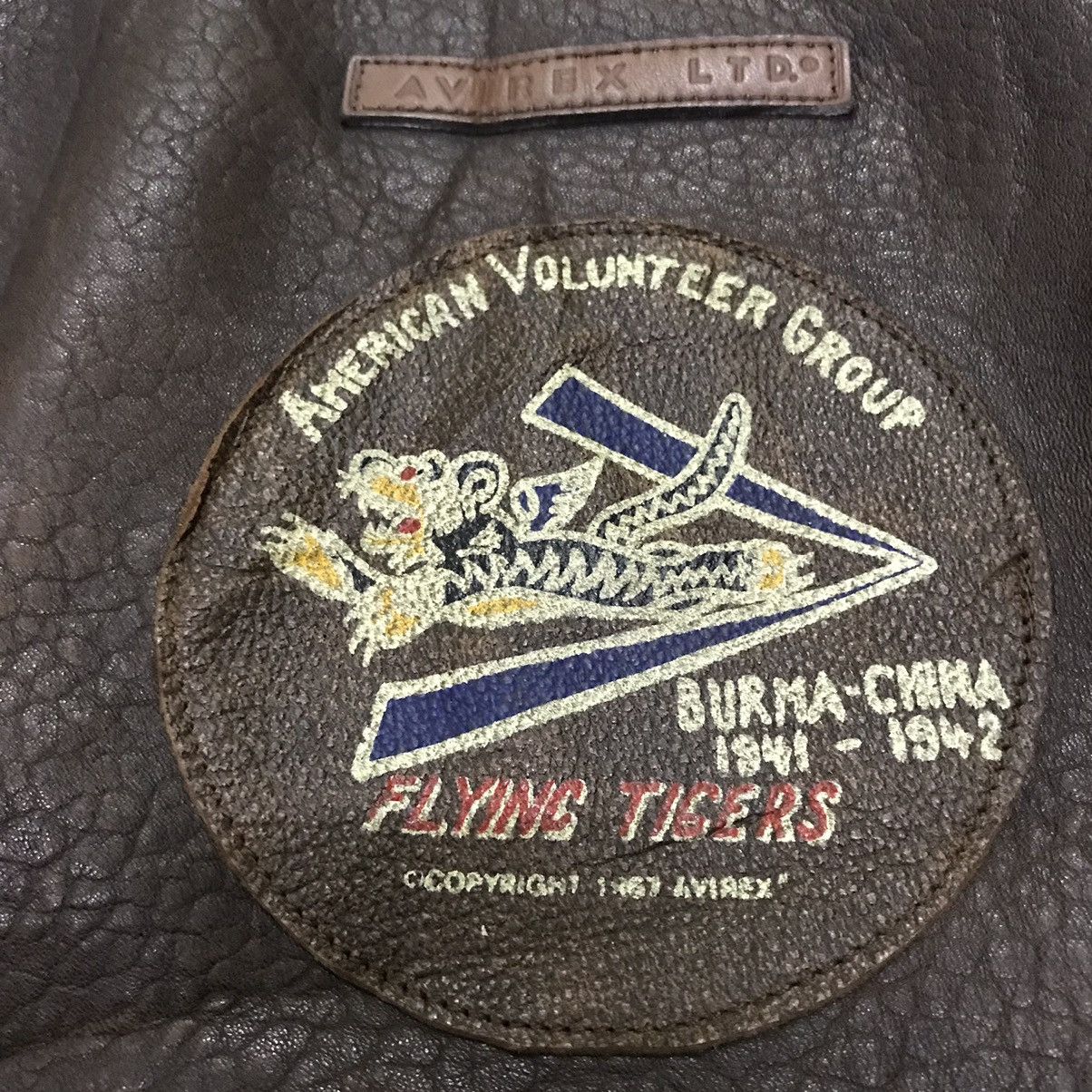Avirex Type A-2 Avirex Flying Tigers Leather Jackets Size US M / EU 48-50 / 2 - 9 Thumbnail