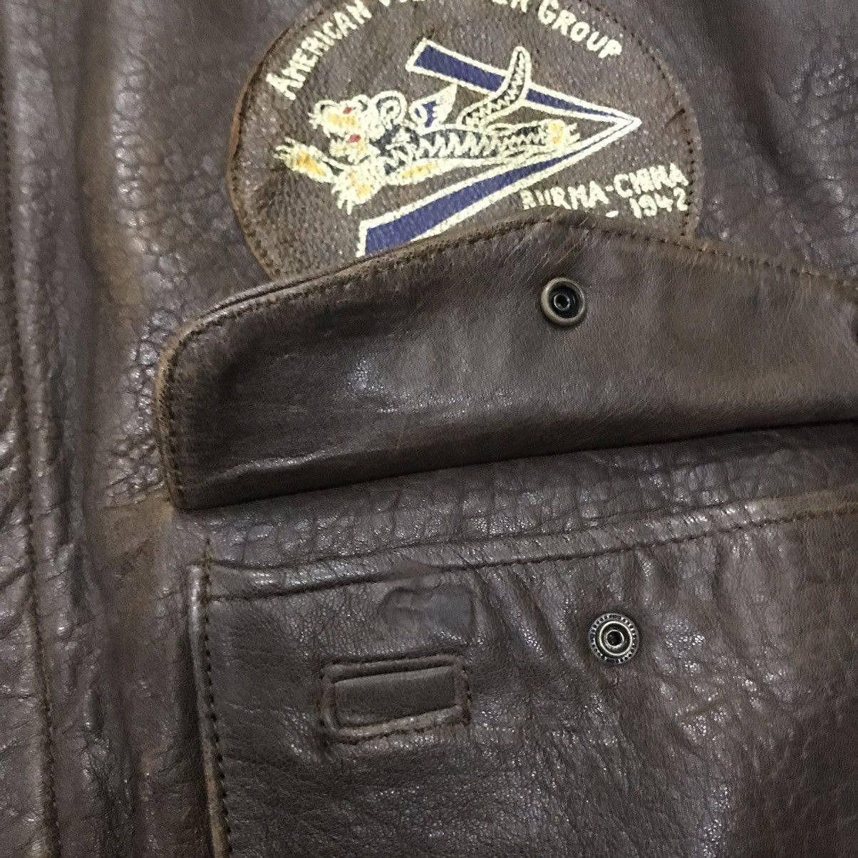 Avirex Type A-2 Avirex Flying Tigers Leather Jackets Size US M / EU 48-50 / 2 - 8 Thumbnail