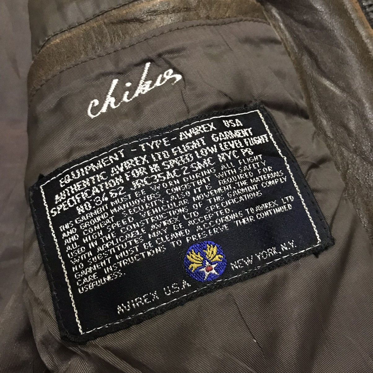 Avirex Type A-2 Avirex Flying Tigers Leather Jackets Size US M / EU 48-50 / 2 - 15 Thumbnail