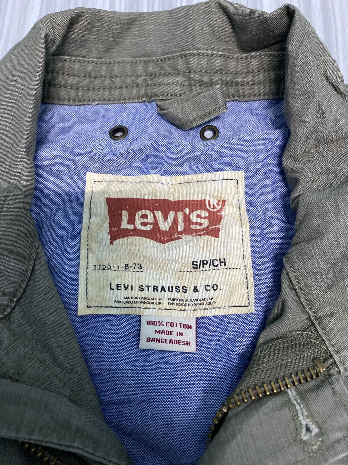 Levi's RARE🔥LEVI’S M-65 MILITARY TYPE JACKET Size US M / EU 48-50 / 2 - 3 Thumbnail
