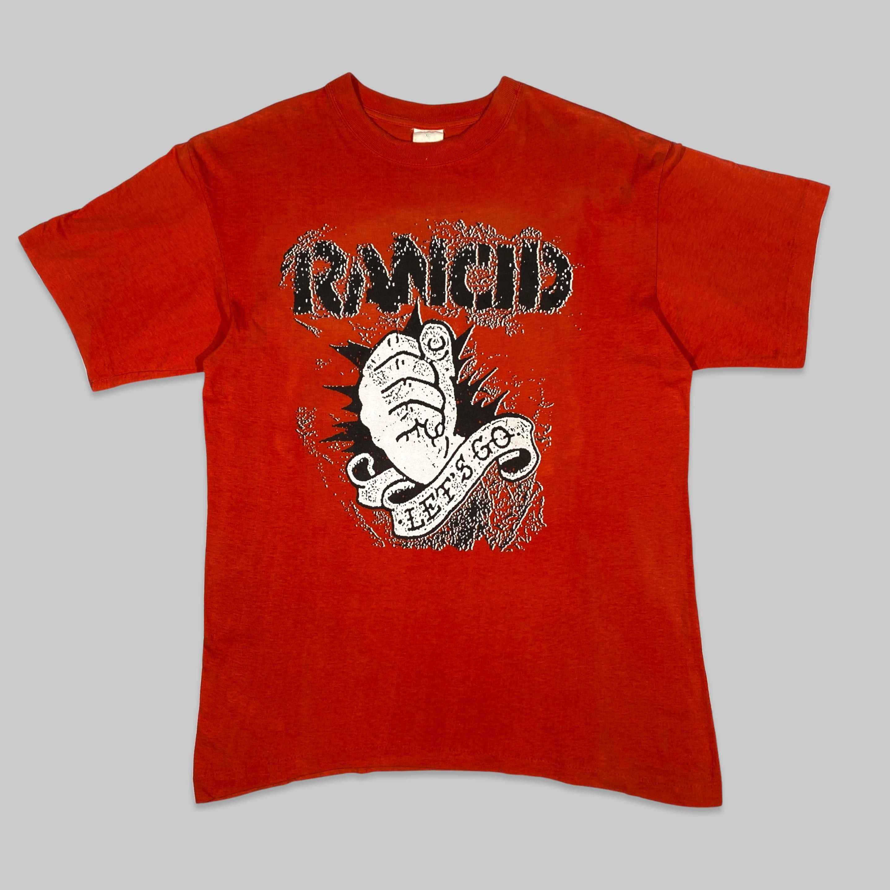 Band Tees Vintage 1994 Rancid ‘Let’s Go’ Promo T Shirt Helter Skelter Size US L / EU 52-54 / 3 - 1 Thumbnail