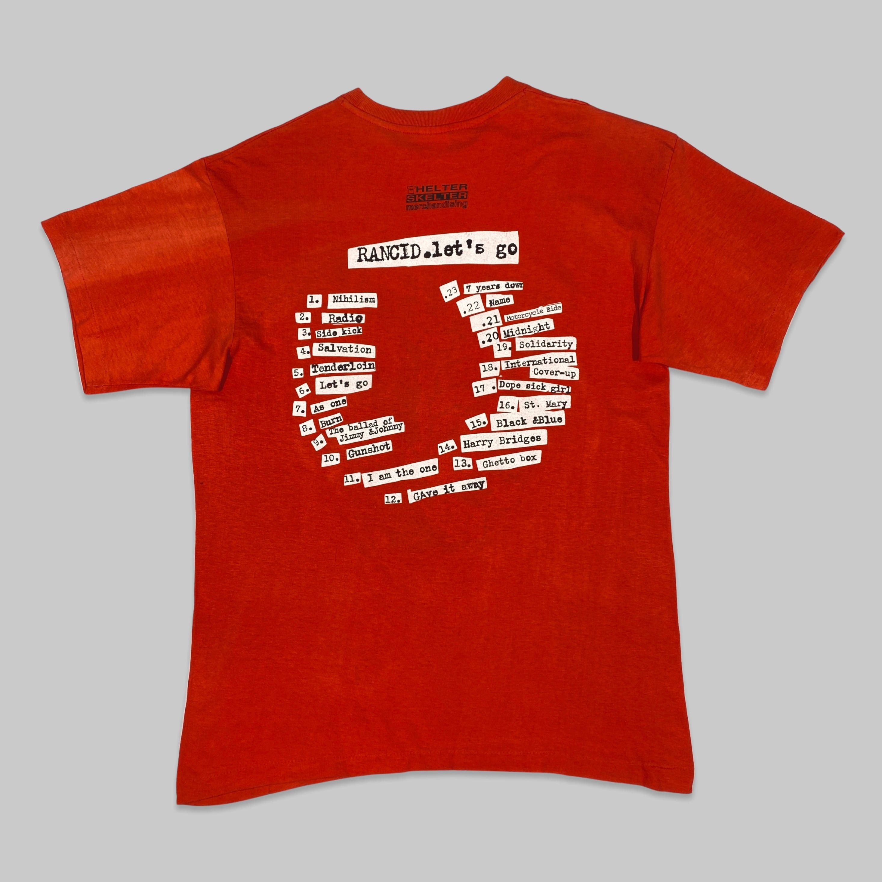 Band Tees Vintage 1994 Rancid ‘Let’s Go’ Promo T Shirt Helter Skelter Size US L / EU 52-54 / 3 - 2 Thumbnail