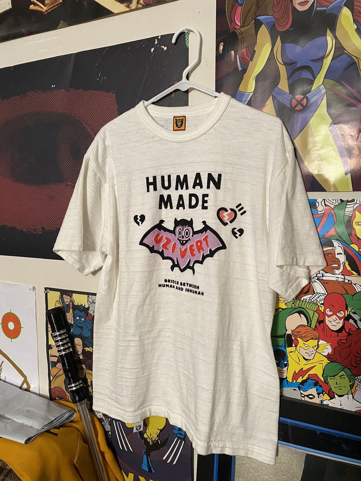 Human Made x Lil Uzi Vert Collaboration T-shirt #2 Pink size 2XL