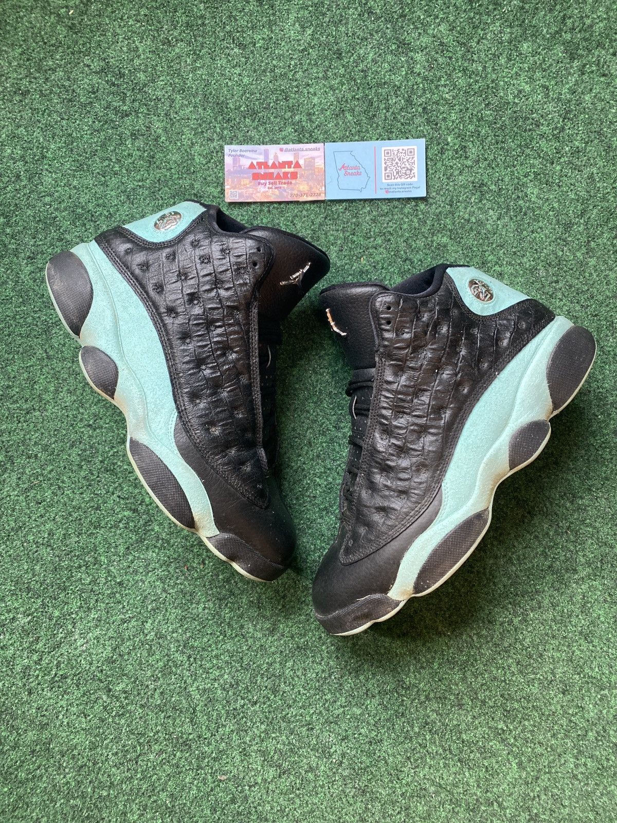 Jordan 13 Retro Black Island Green Air Jordan 13 Retro Island Green