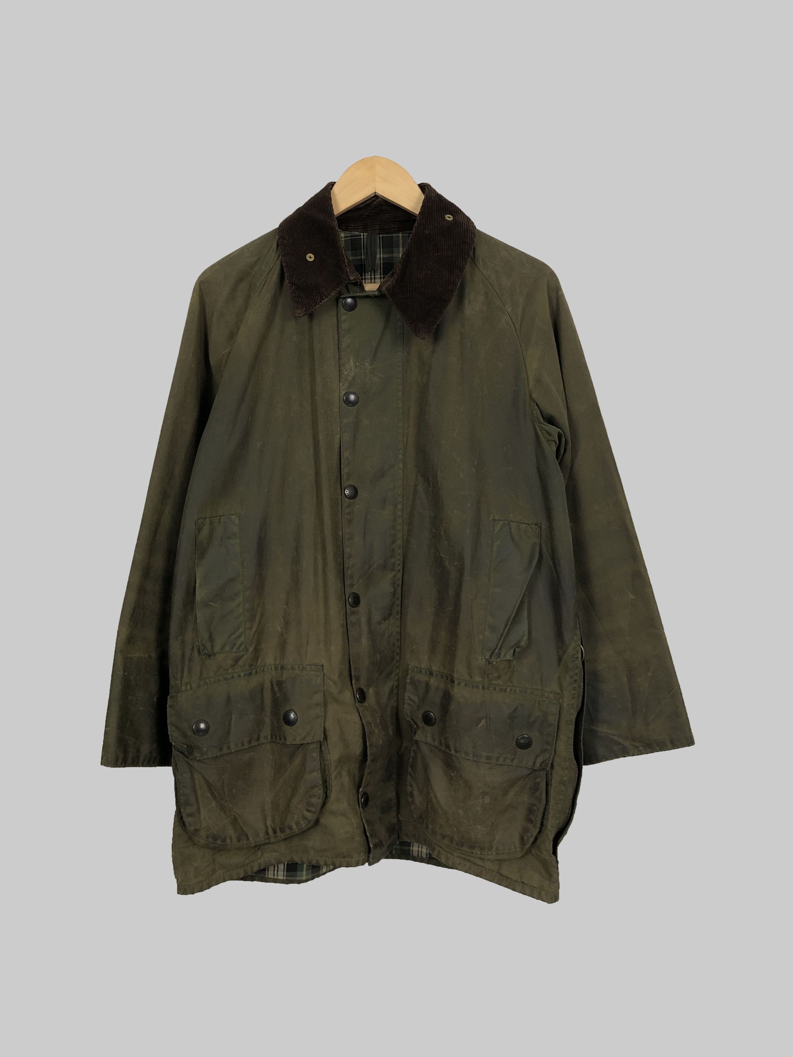 Barbour Vintage Barbour Beaufort Wax Jacket Made In England | Grailed