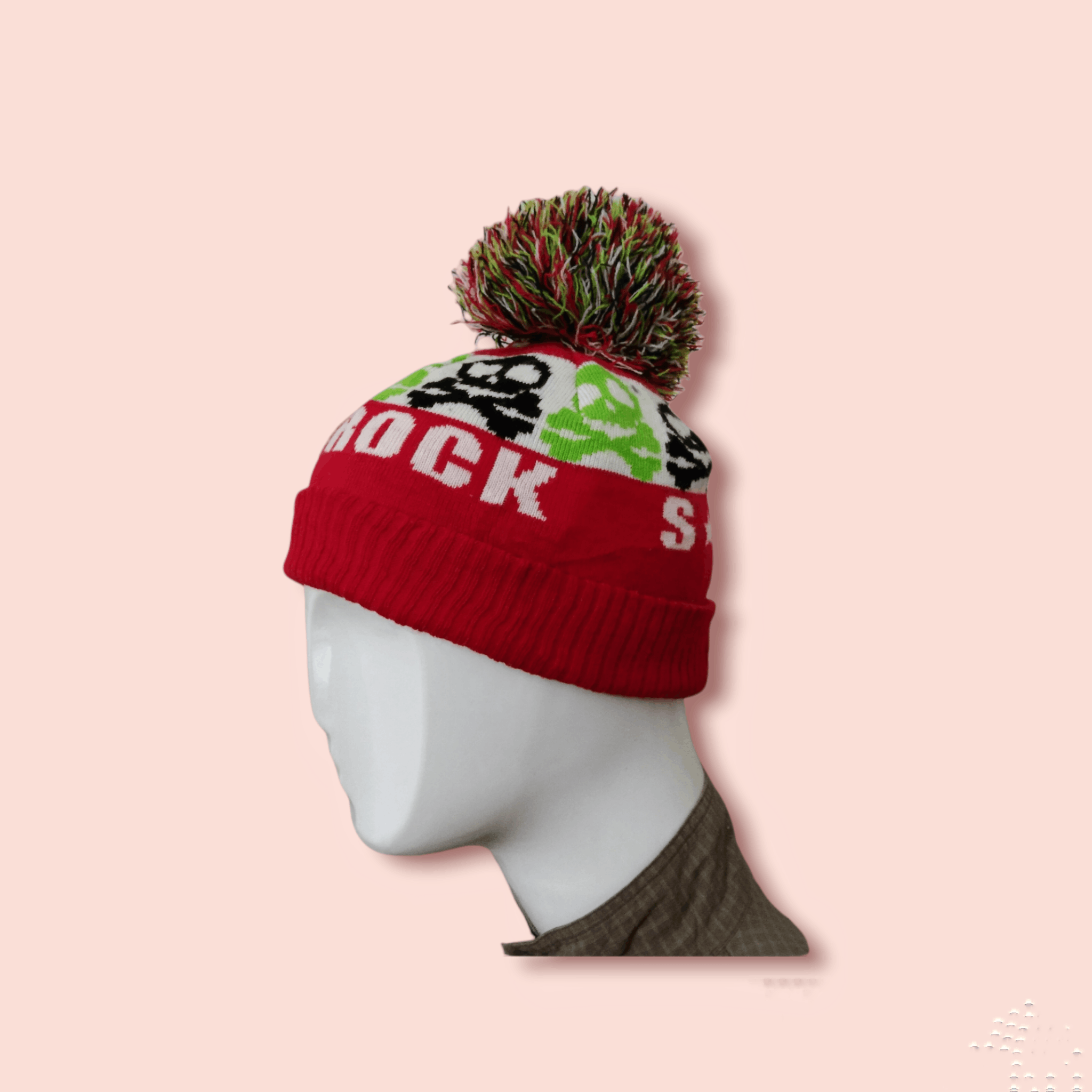 Seditionaries SHISKY ROCK SKULL BEANIE JAPAN VINTAGE Size ONE SIZE - 3 Thumbnail