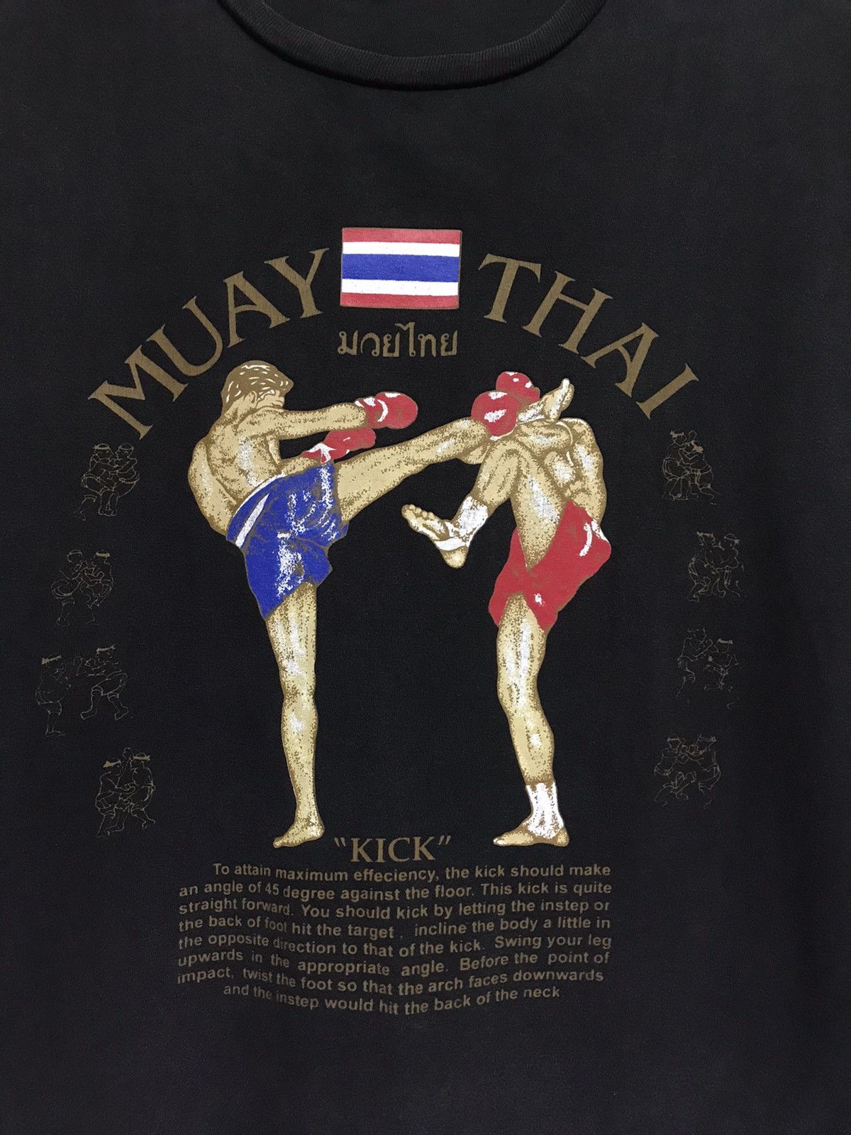 Vintage Vintage Muay Thai Martial Art Size US L / EU 52-54 / 3 - 2 Thumbnail