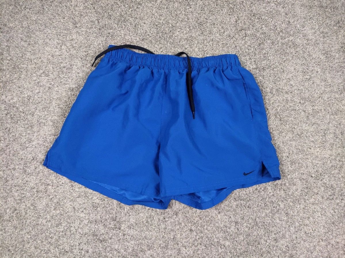 Nike Vintage Nike Shorts Blue swoosh casual Y2K Streetwear Size US 34 / EU 50 - 8 Thumbnail
