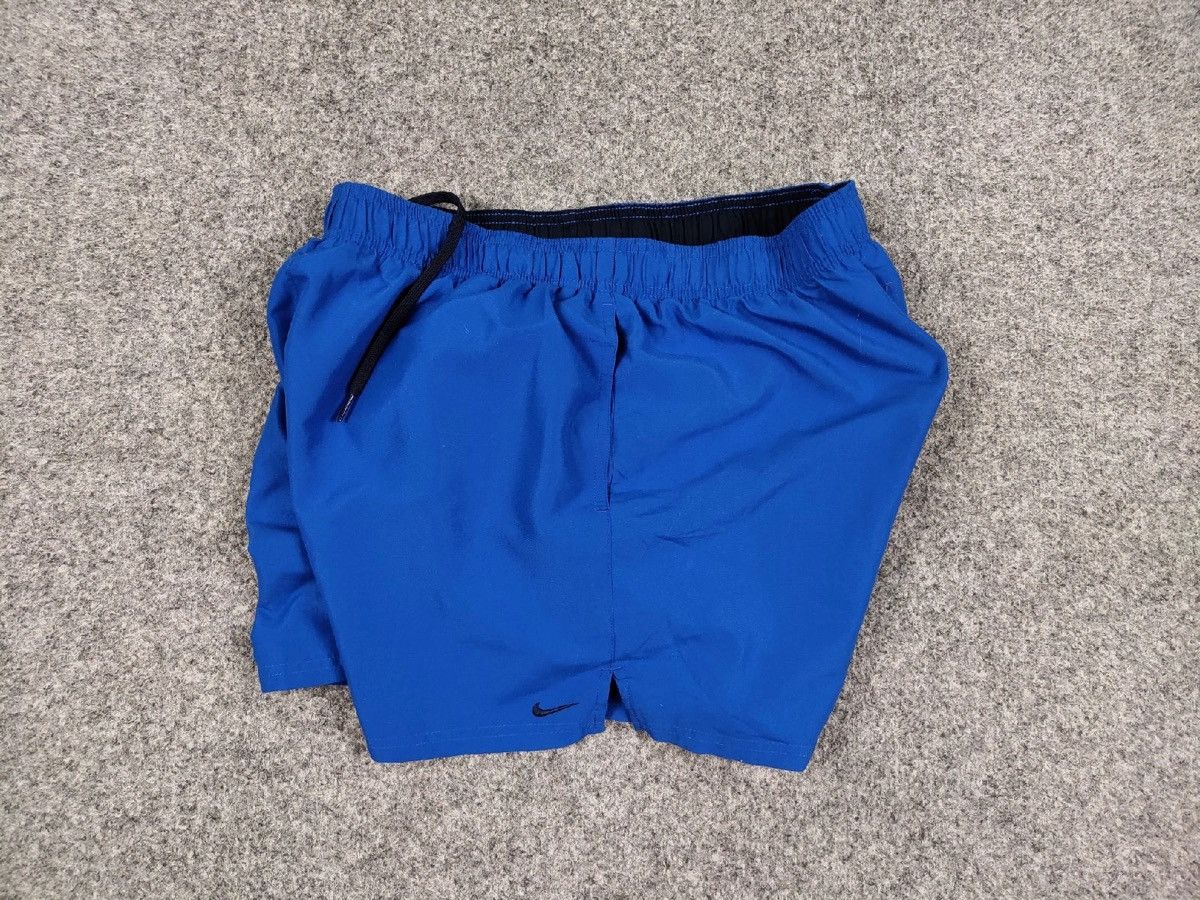 Nike Vintage Nike Shorts Blue swoosh casual Y2K Streetwear Size US 34 / EU 50 - 9 Thumbnail