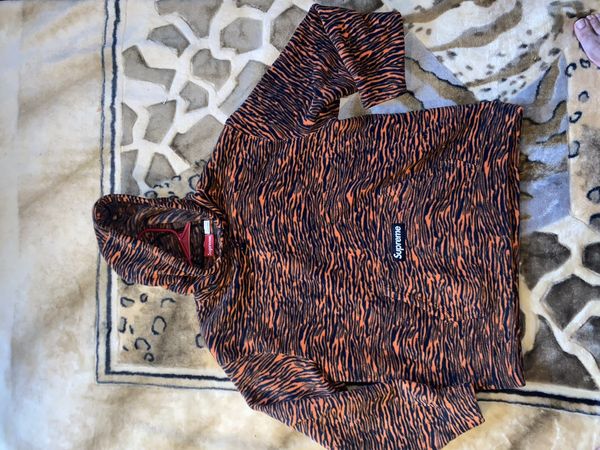 Supreme Supreme Polartec tiger pullover | Grailed