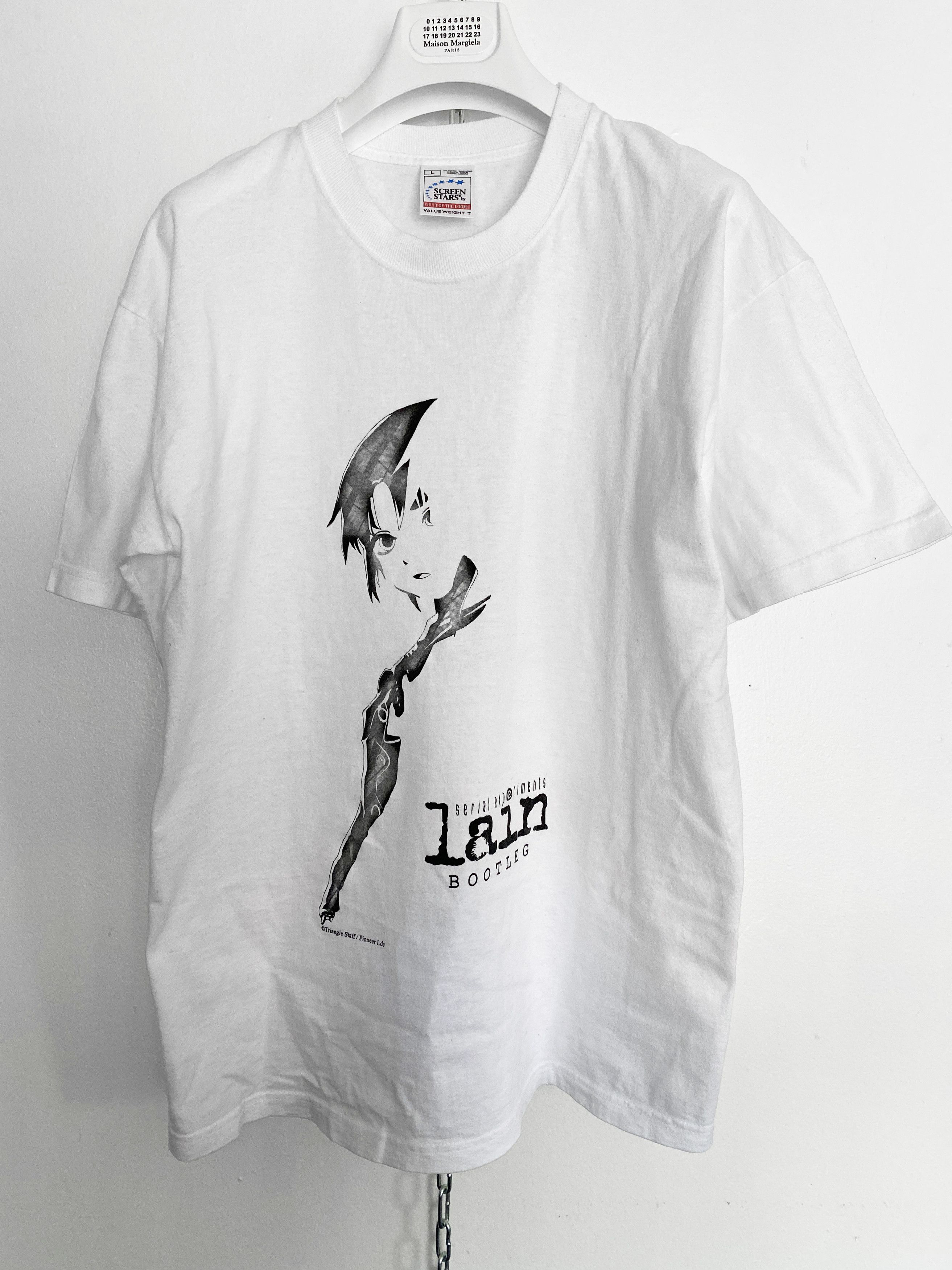 Vintage Serial Experiments Lain Screen Stars Shirt ⌈bootleg