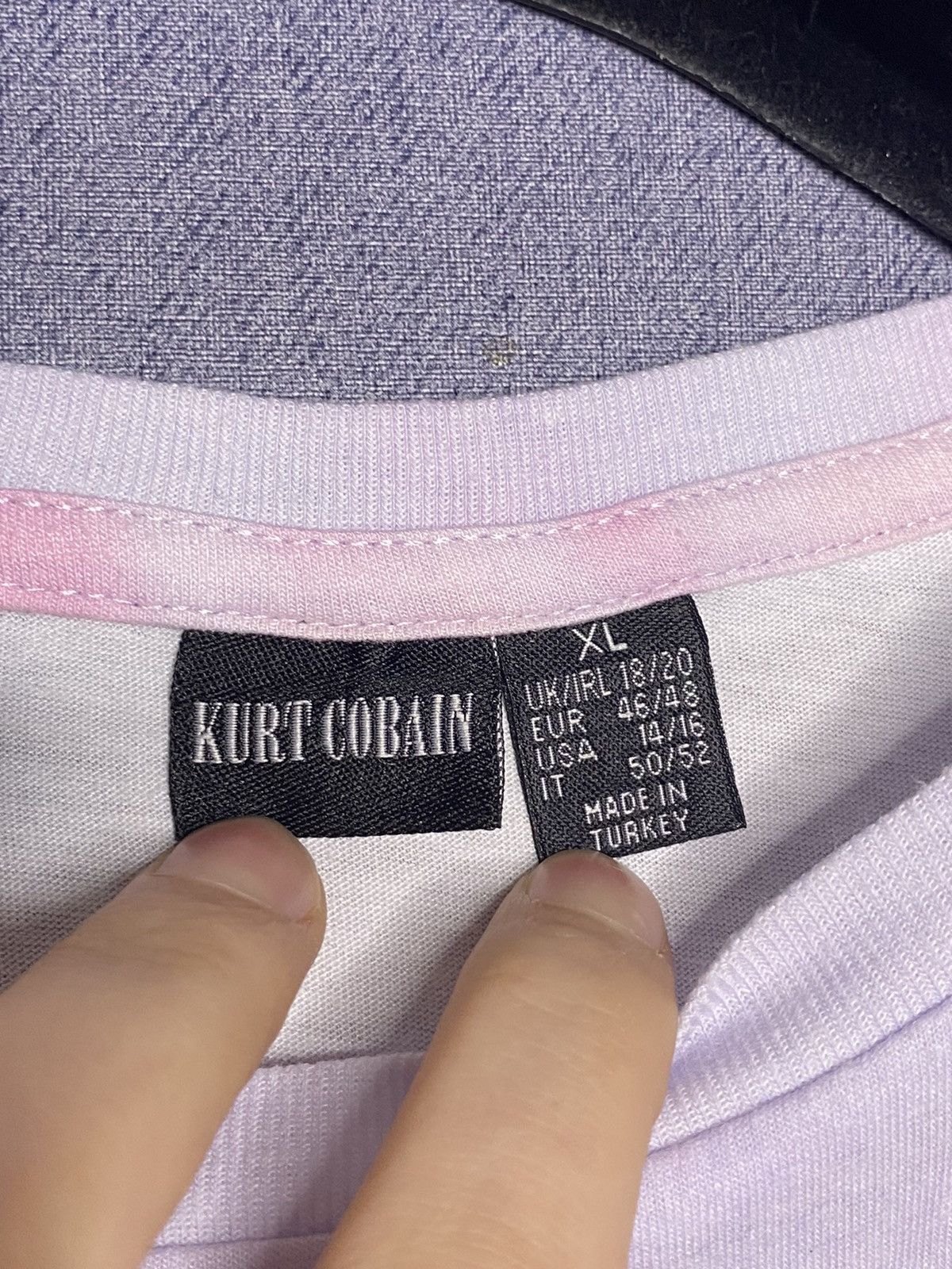 Nirvana Kurt Cobain t shirt Size US XL / EU 56 / 4 - 3 Thumbnail