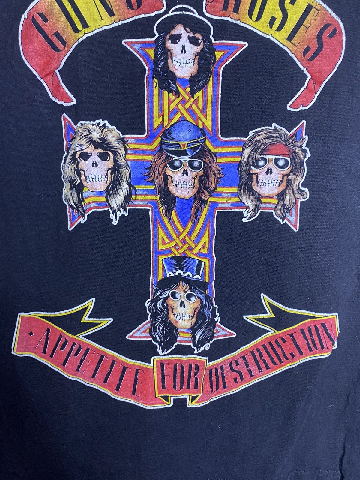 Guns N' Roses × Vintage Guns n Roses y2k appetite for destruction t shirt Size US M / EU 48-50 / 2 - 3 Thumbnail