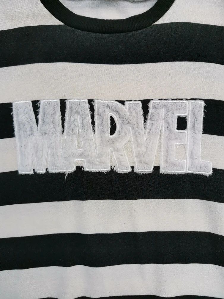 Marvel Comics Rare!!! Marvel Big Logo Spell Out Sweatshirt Size US M / EU 48-50 / 2 - 4 Thumbnail