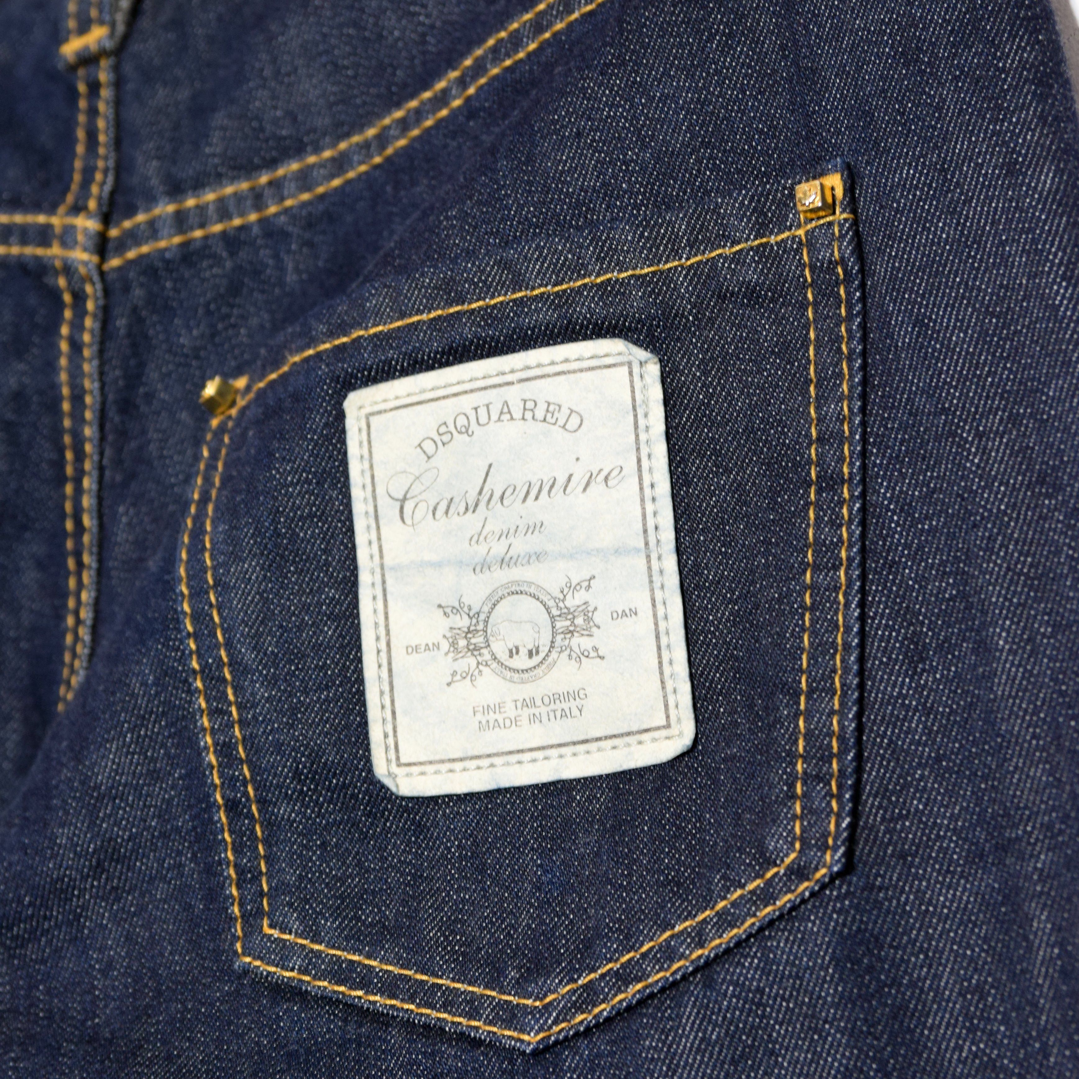 Dsquared2 Women’s Cashmere Raw Dsquared2 Jeans 42 Size US 30 / EU 46 - 4 Thumbnail