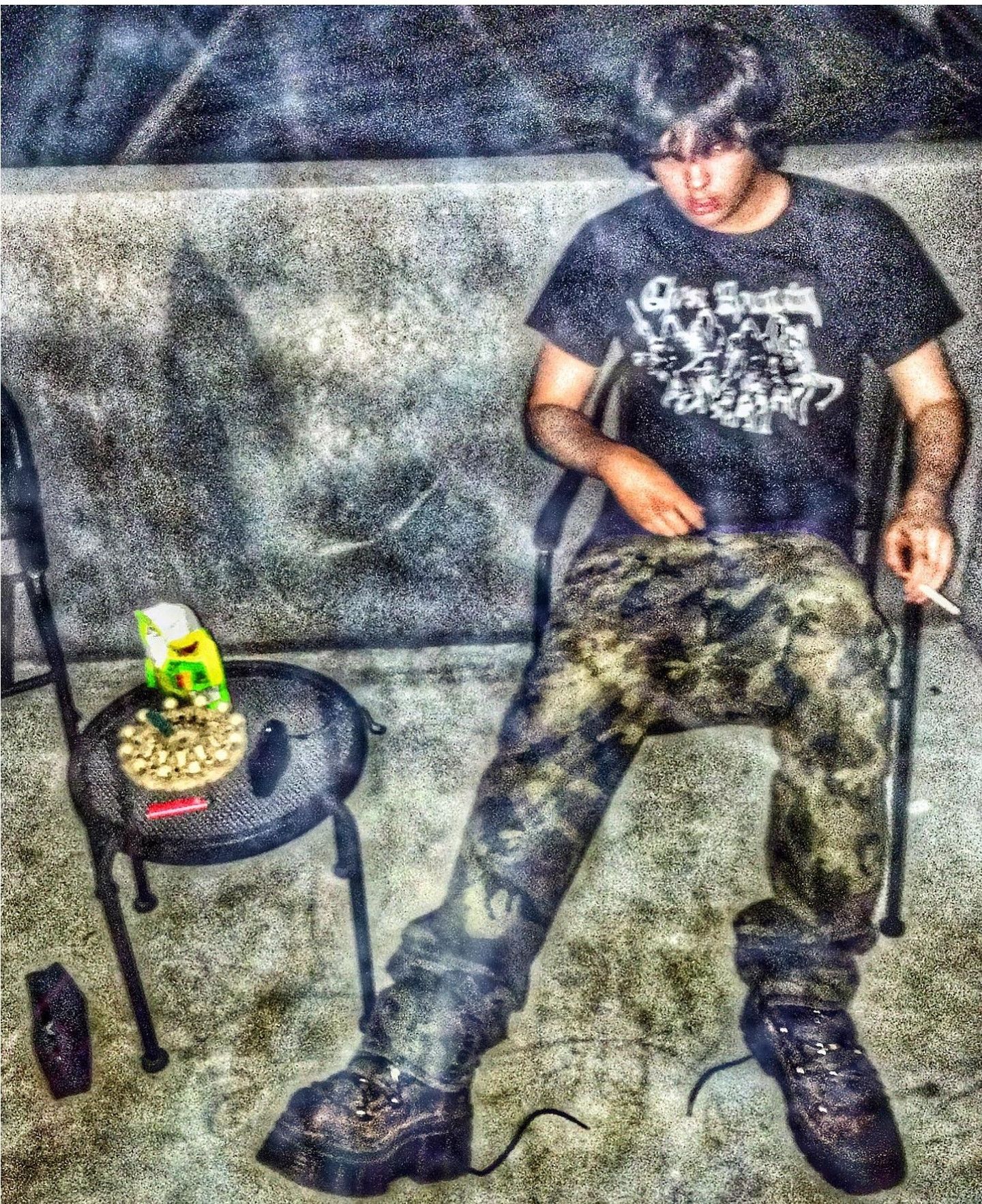 Camo True Religions Owned By Sematary