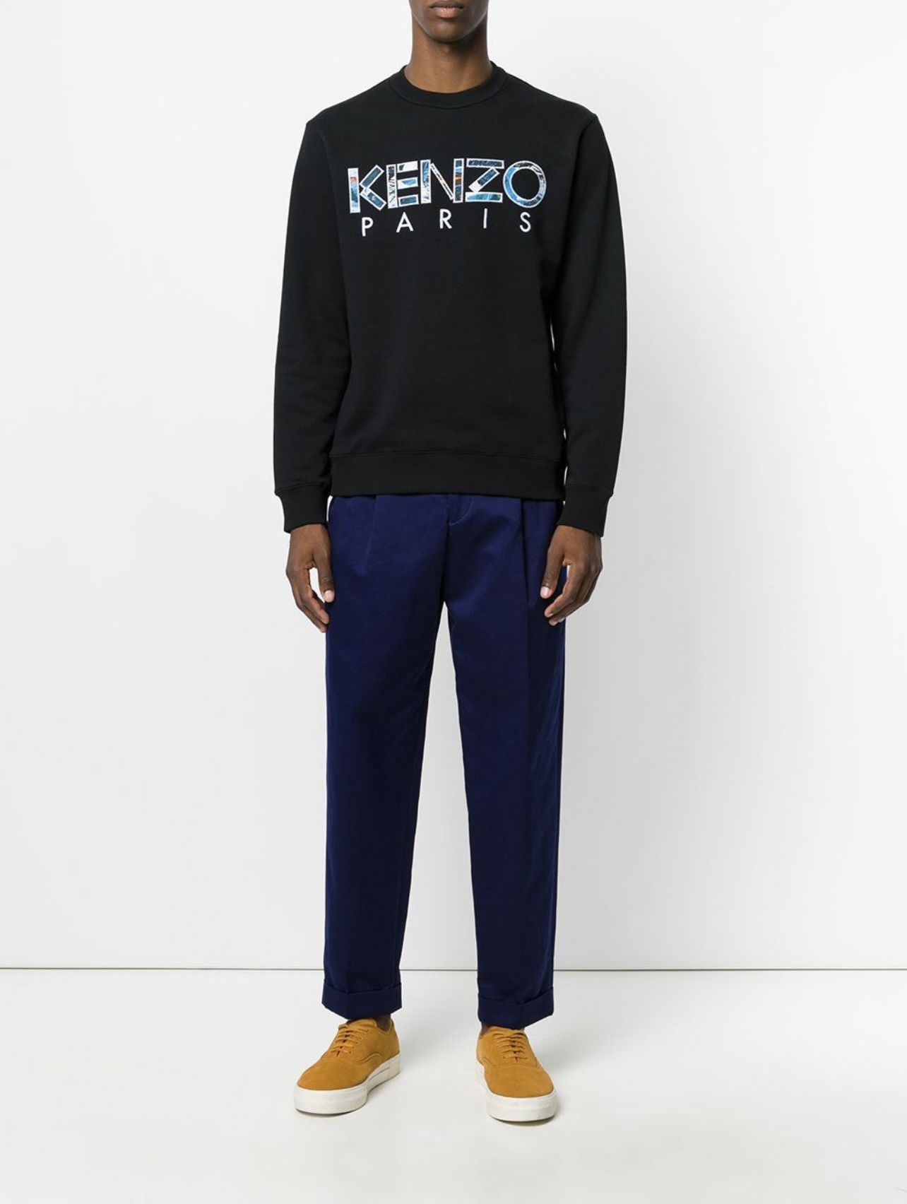 Kenzo Kenzo Paris Snake Logo Sweatshirt Size US XL / EU 56 / 4 - 13 Thumbnail