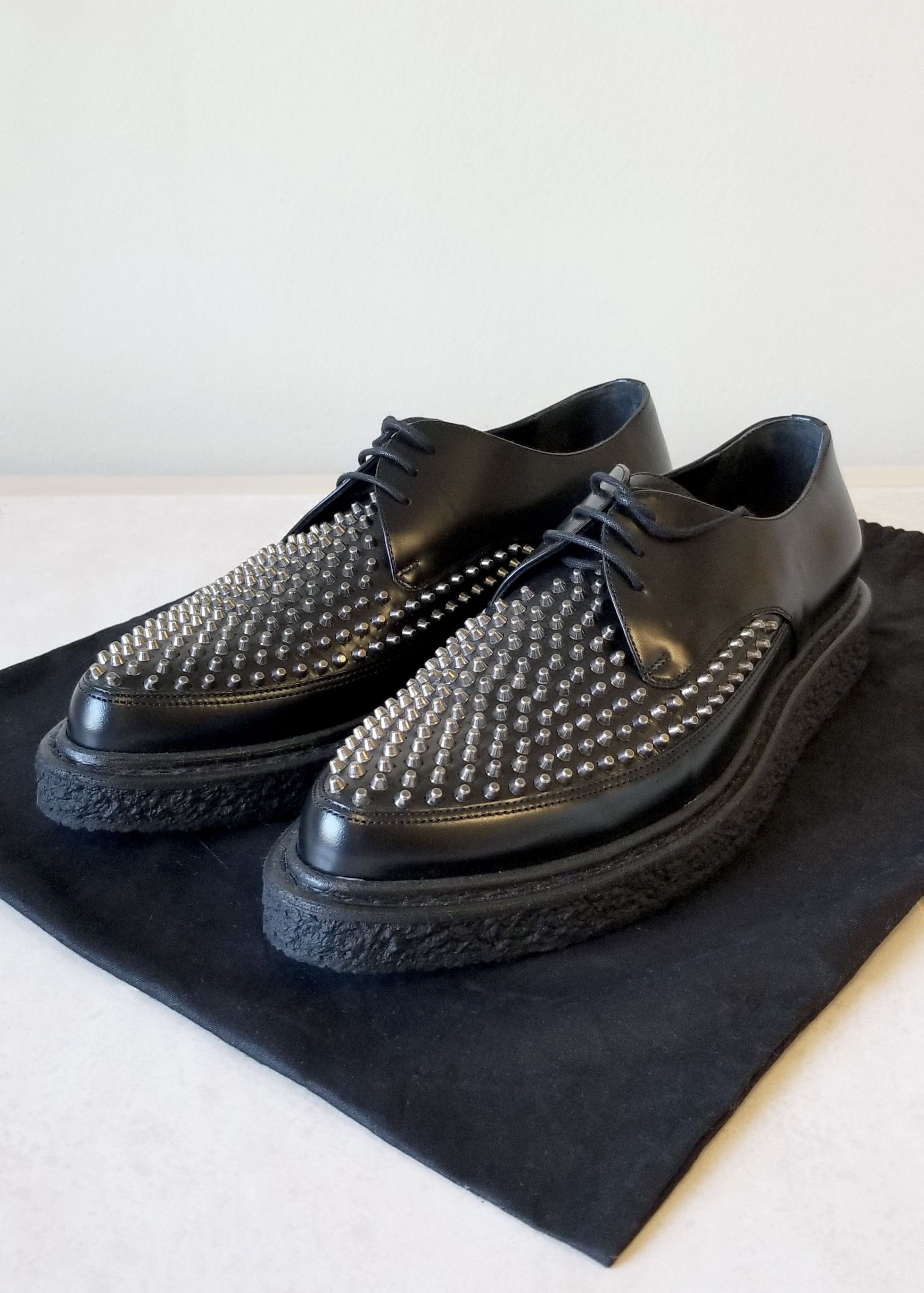 Saint laurent spiked shoes outlet