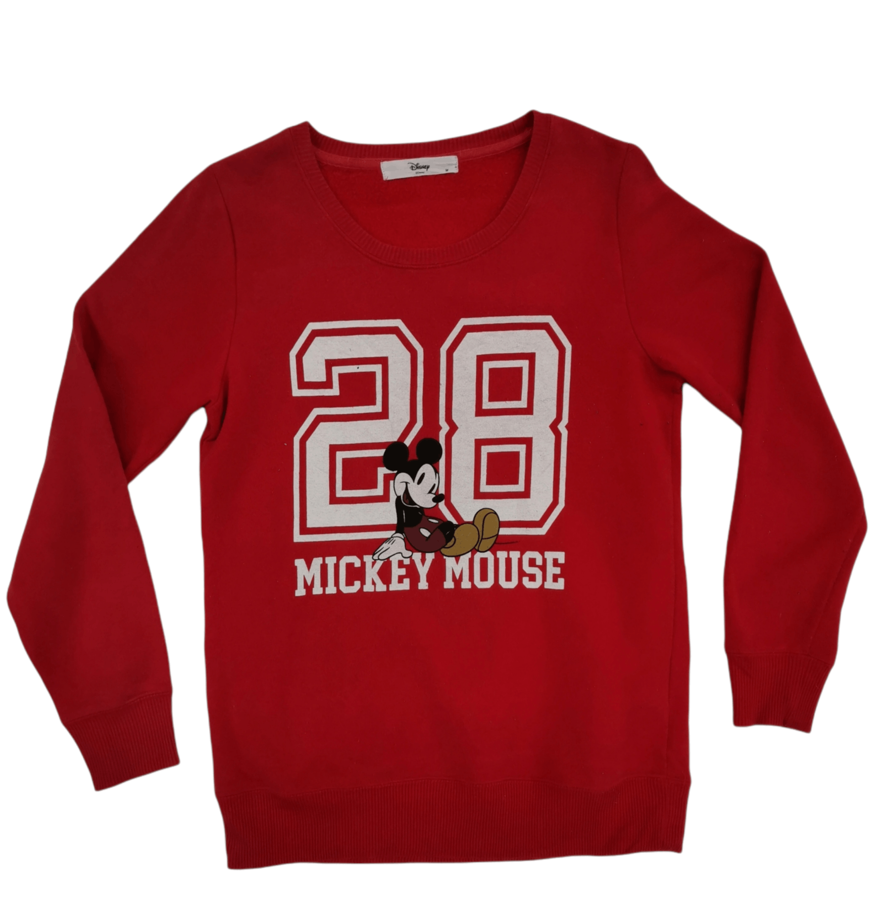 Disney Rare!!! Disney Mickey Mouse 28 Big Logo Sweatshirt Size US M / EU 48-50 / 2 - 1 Thumbnail