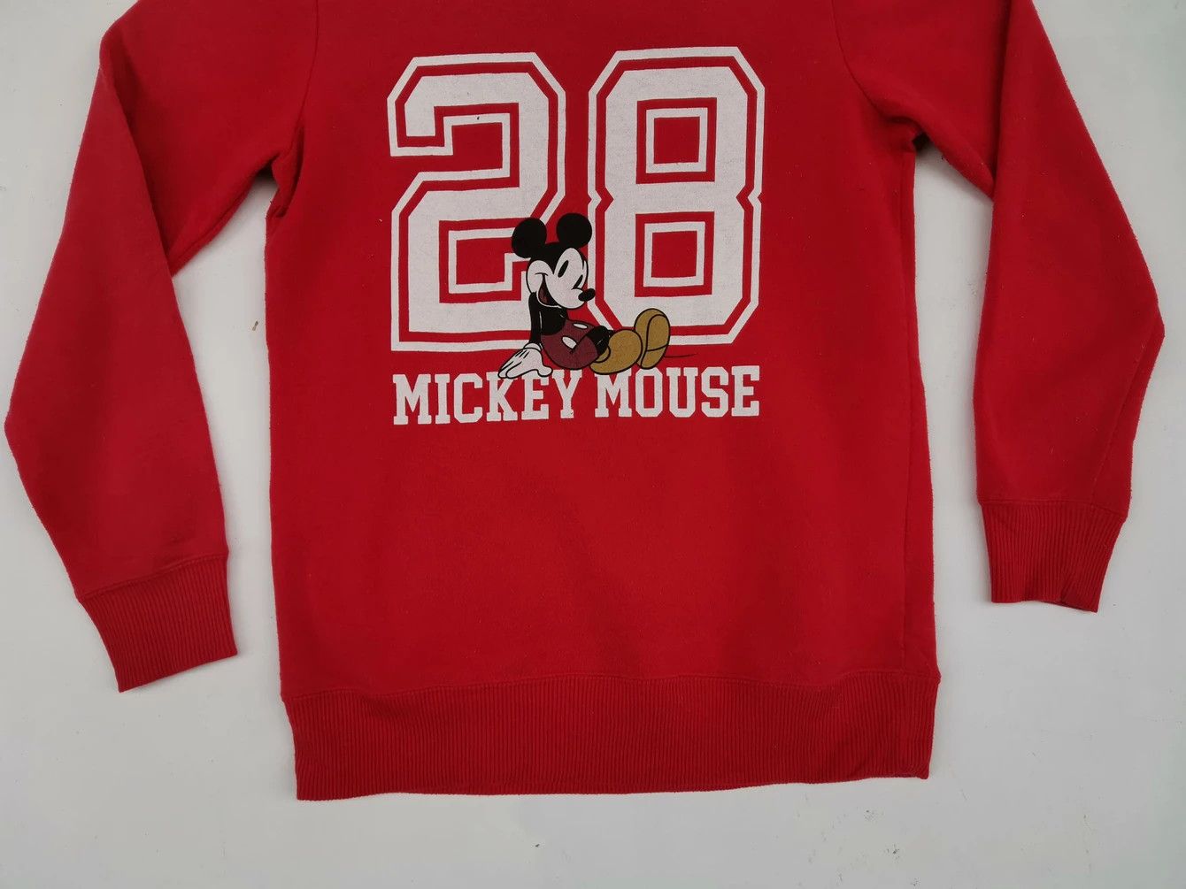 Disney Rare!!! Disney Mickey Mouse 28 Big Logo Sweatshirt Size US M / EU 48-50 / 2 - 5 Thumbnail