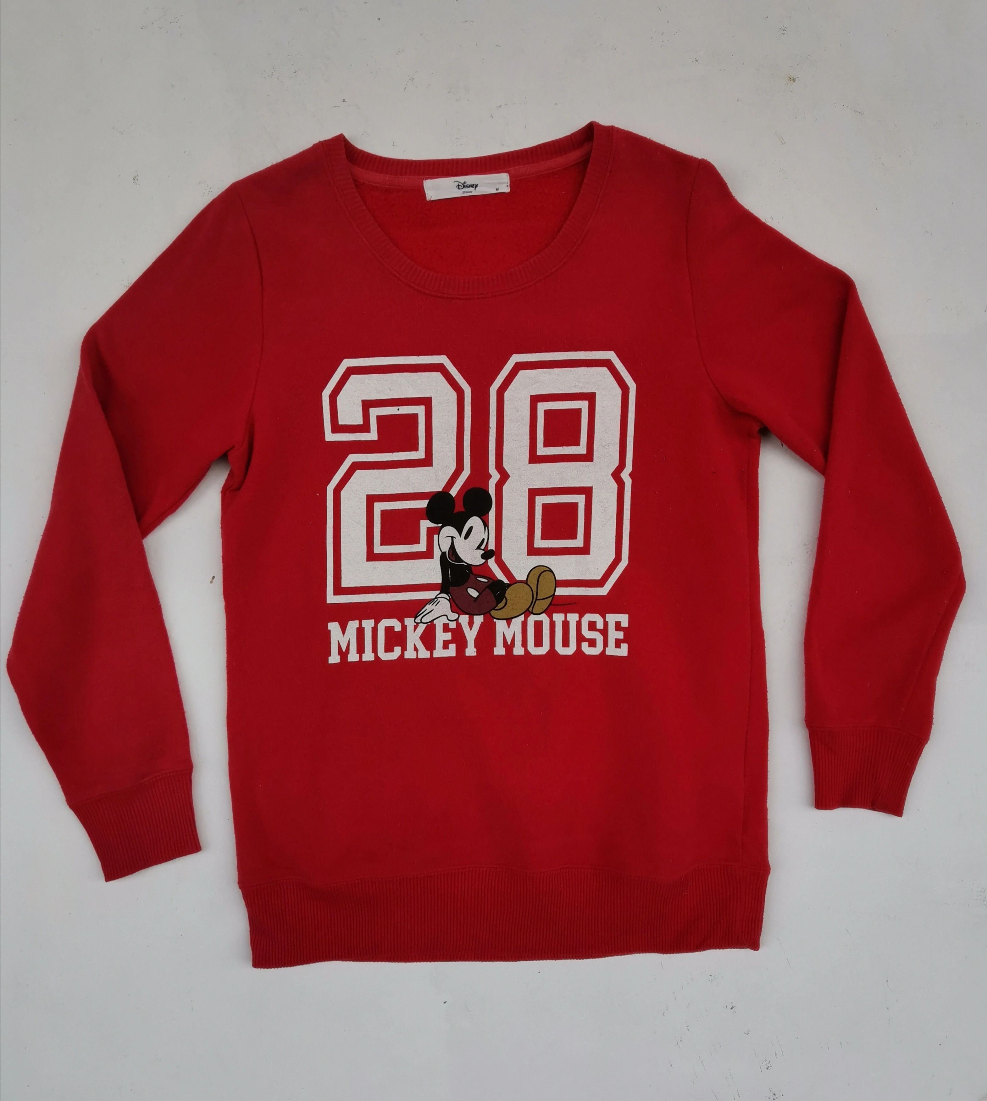 Disney Rare!!! Disney Mickey Mouse 28 Big Logo Sweatshirt Size US M / EU 48-50 / 2 - 9 Thumbnail