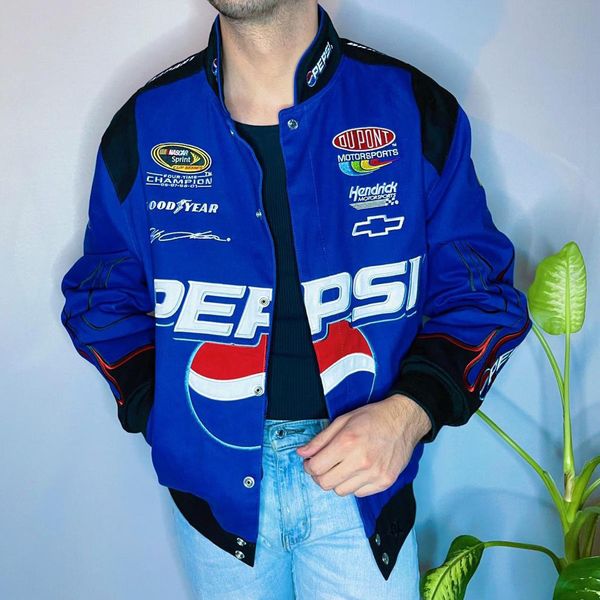 Chase Authentics Pepsi NASCAR Racing Jacket | Grailed