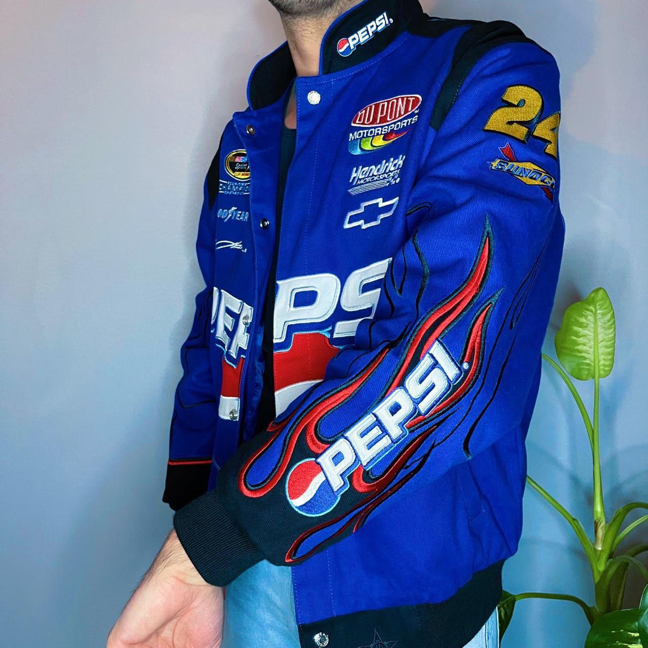 Chase Authentics Jh Design NASCAR Pepsi NASCAR Racing Jacket Grailed