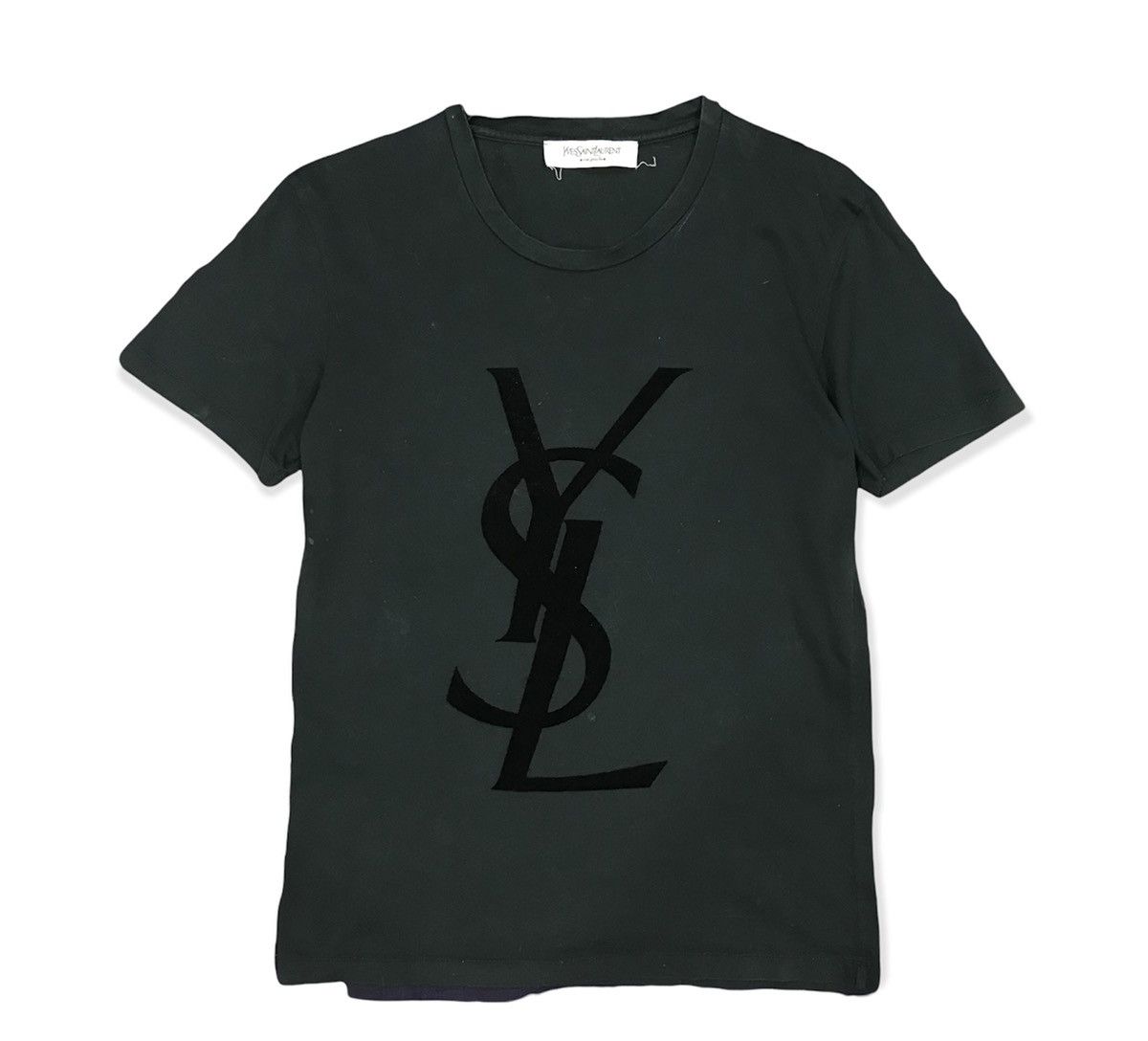 Vintage × Yves Saint Laurent Vintage Yves Saint Laurent BigLogo S/S Size US S / EU 44-46 / 1 - 1 Thumbnail