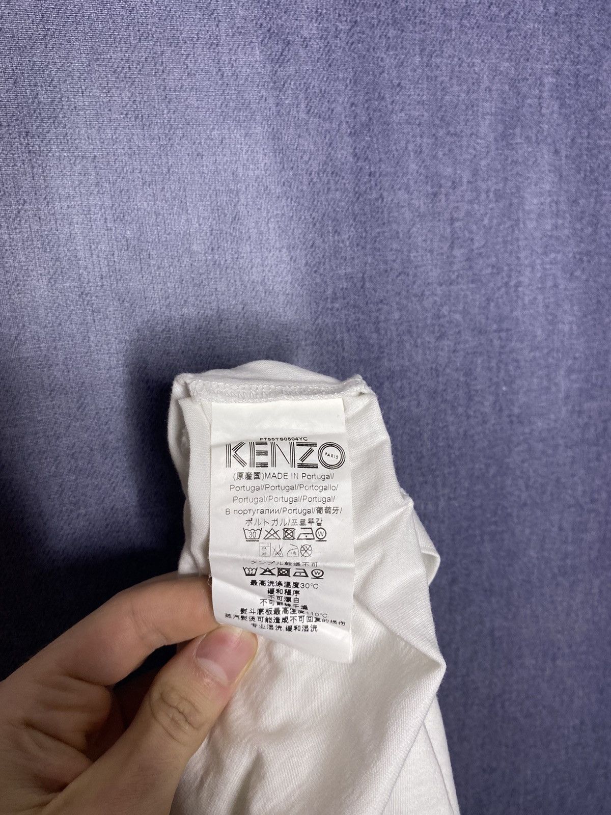 Kenzo Kenzo ripped tiger t shirt Size US S / EU 44-46 / 1 - 4 Thumbnail