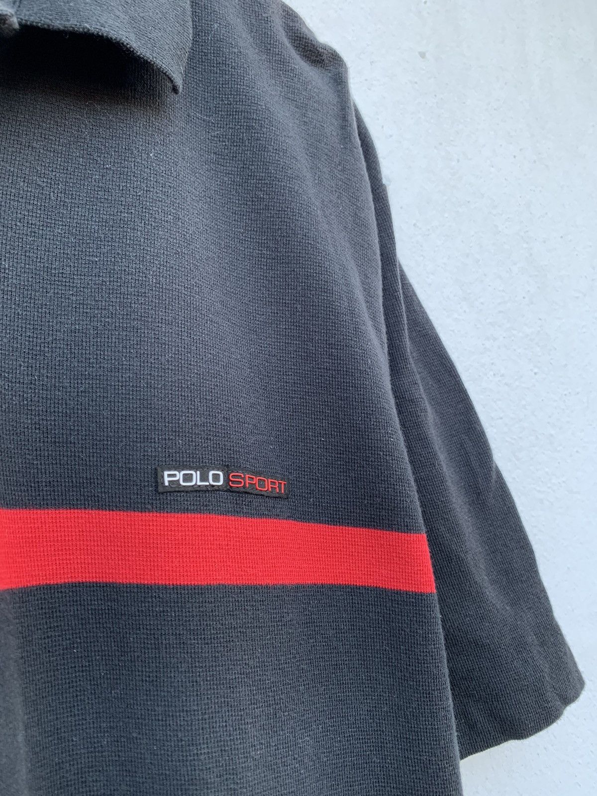 Polo Ralph Lauren Vintage Polo Sport Ralph Lauren Collar Tee Size US XL / EU 56 / 4 - 3 Thumbnail