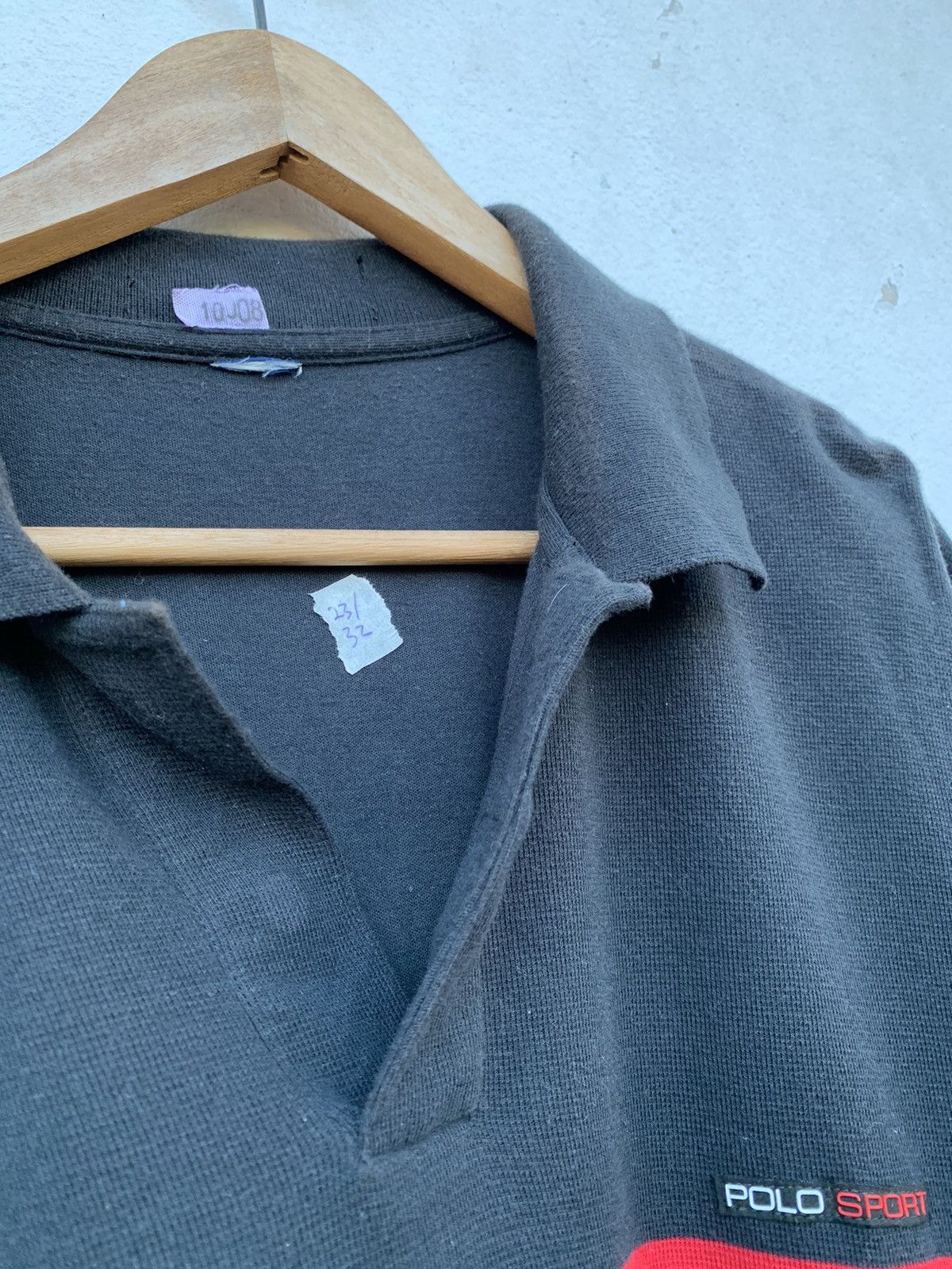Polo Ralph Lauren Vintage Polo Sport Ralph Lauren Collar Tee Size US XL / EU 56 / 4 - 9 Thumbnail
